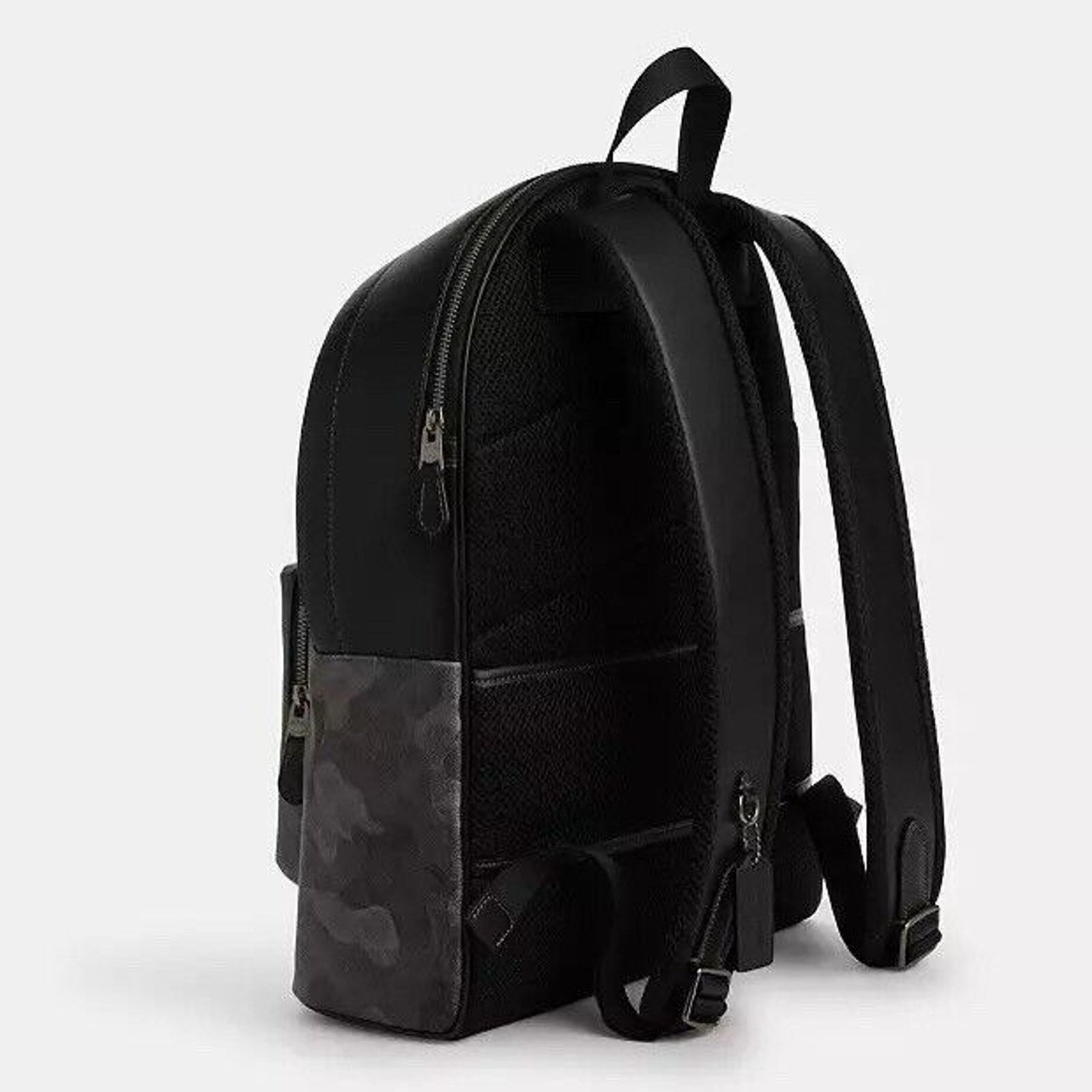 Coach NWT COACH 'West' Men's Backpack Camo Gunmetal/Grey CW311 Size ONE SIZE - 7 Thumbnail