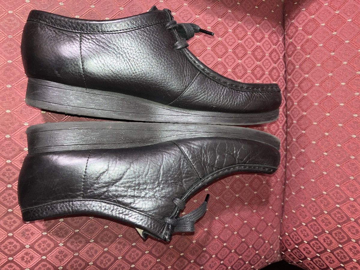 CLARKS LEATHER WALLABEES
