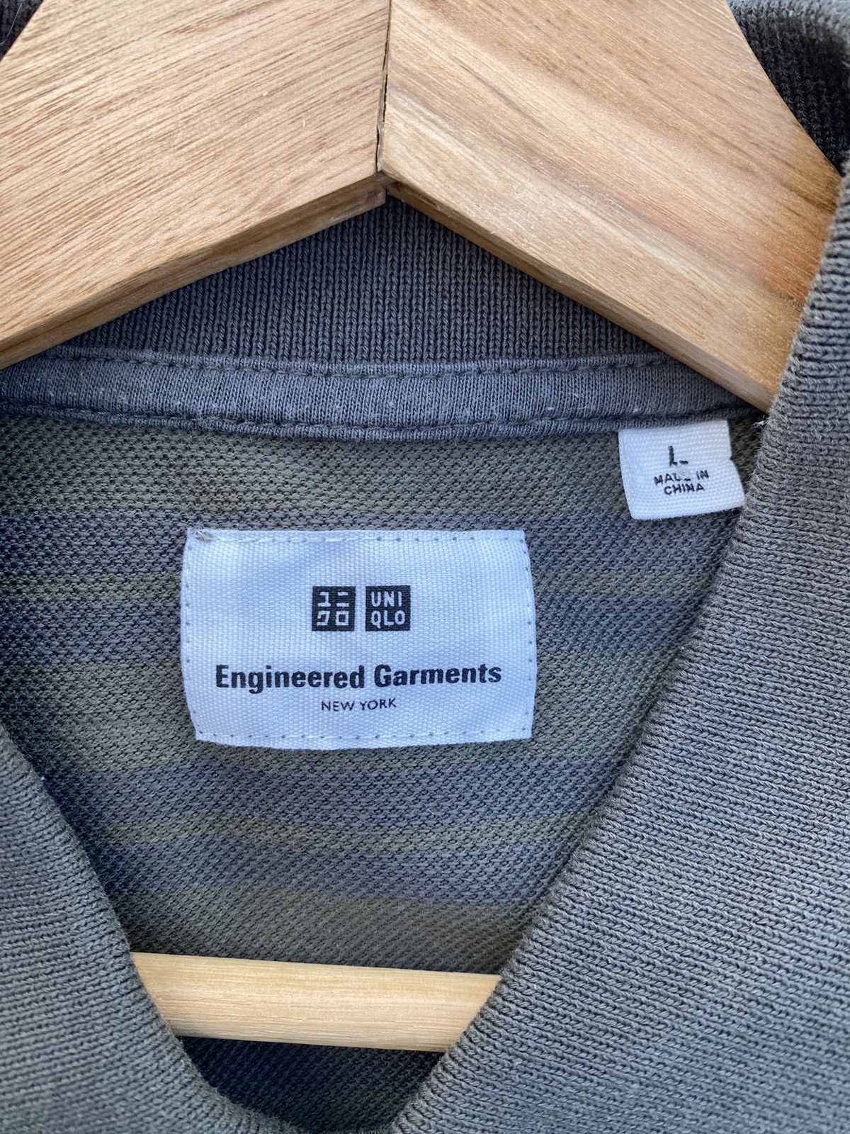 Engineered Garments Rare Engineered Garments Polo Tee Size US L / EU 52-54 / 3 - 12 Thumbnail