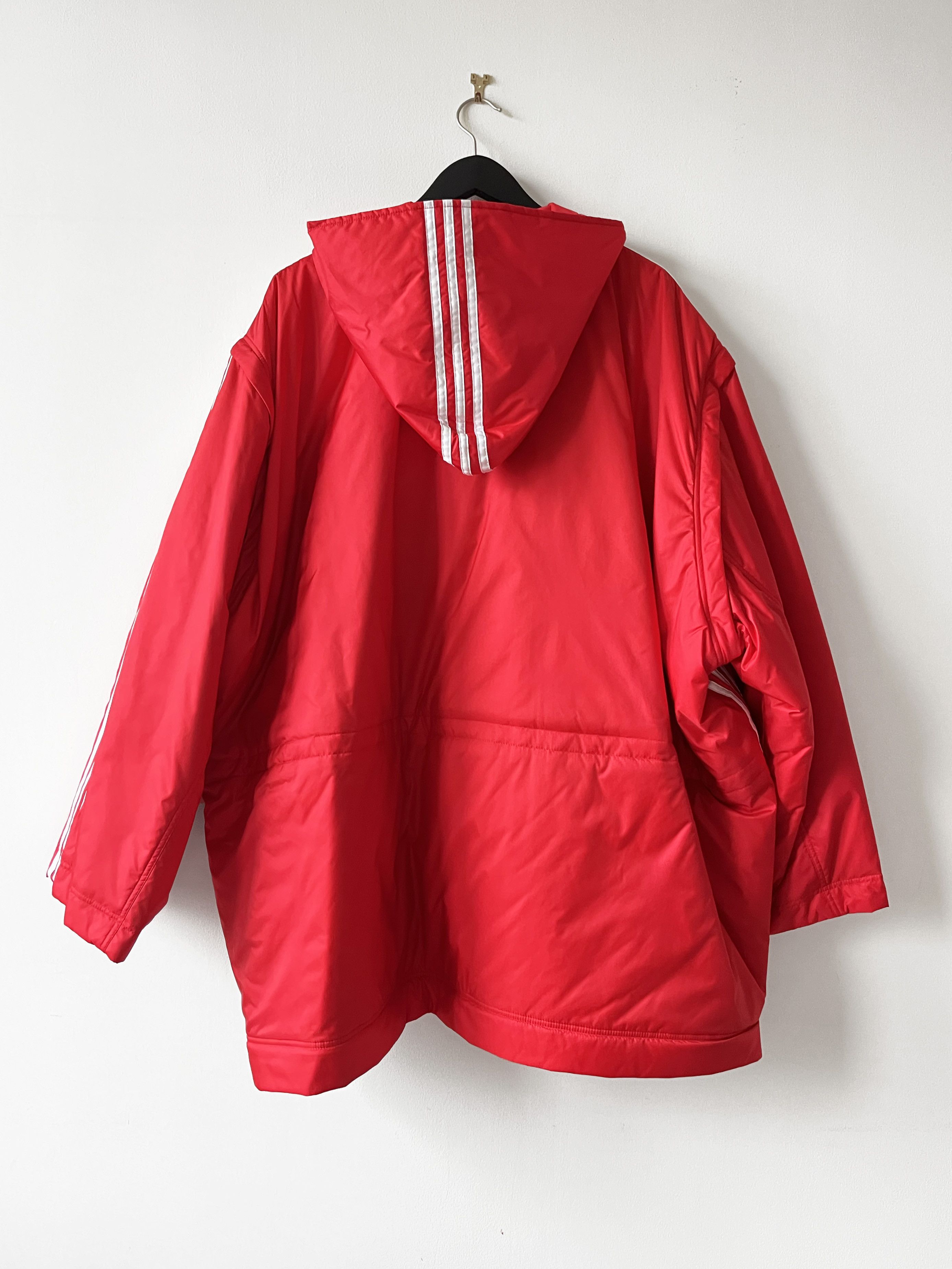 Adidas × Balenciaga Balenciaga Adidas red detachable parka Size US L / EU 52-54 / 3 - 5 Thumbnail