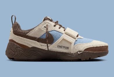 Nike × Travis Scott Travis Scott x Nike Zoom Field Jaxx Leche Blue Size US 11.5 / EU 44-45 - 9 Thumbnail