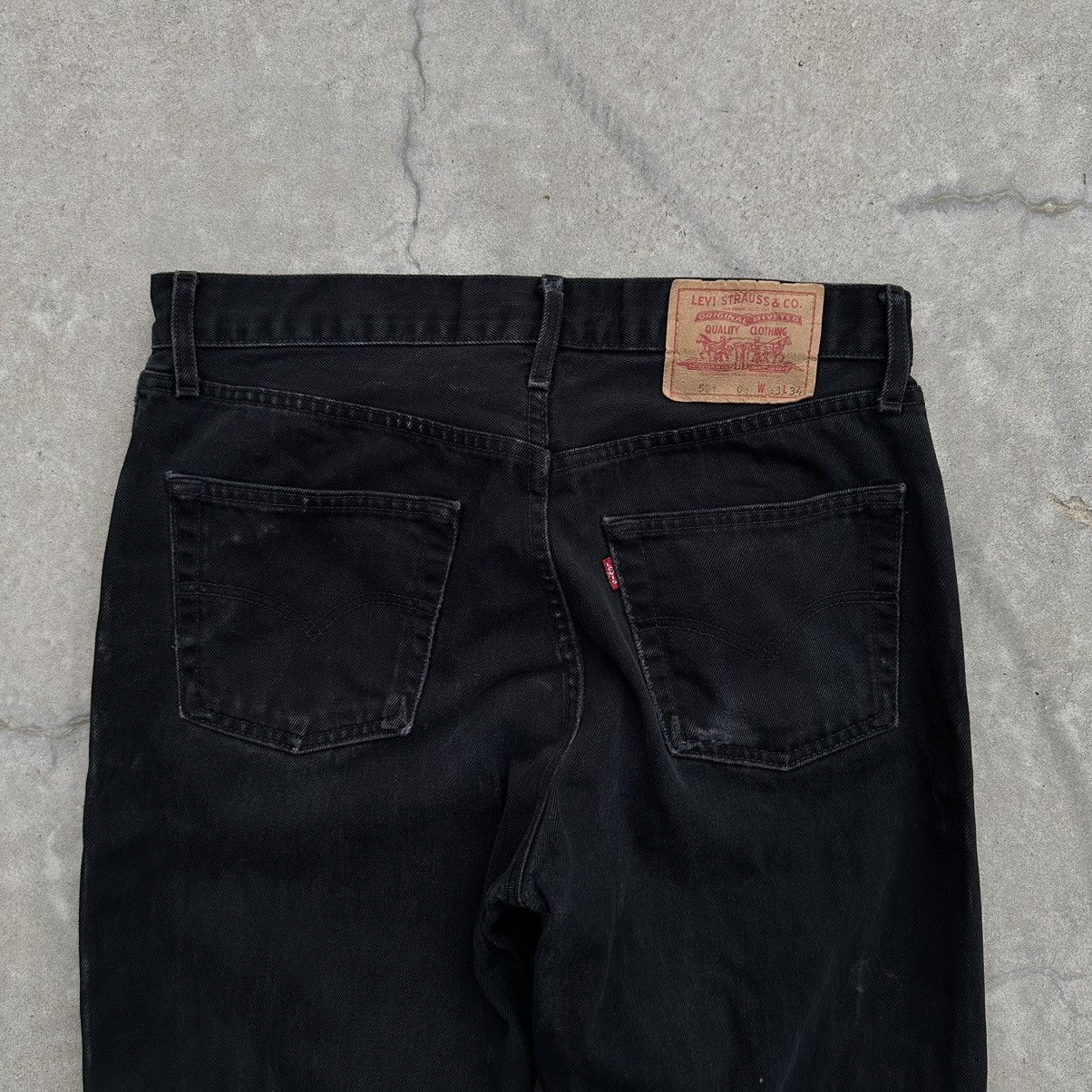 Levi's Vintage Clothing × Vintage Vintage Levi’s 521 Jeans W33xL34 Pants Trousers Y2K 00s USA Size US 33 - 10 Thumbnail