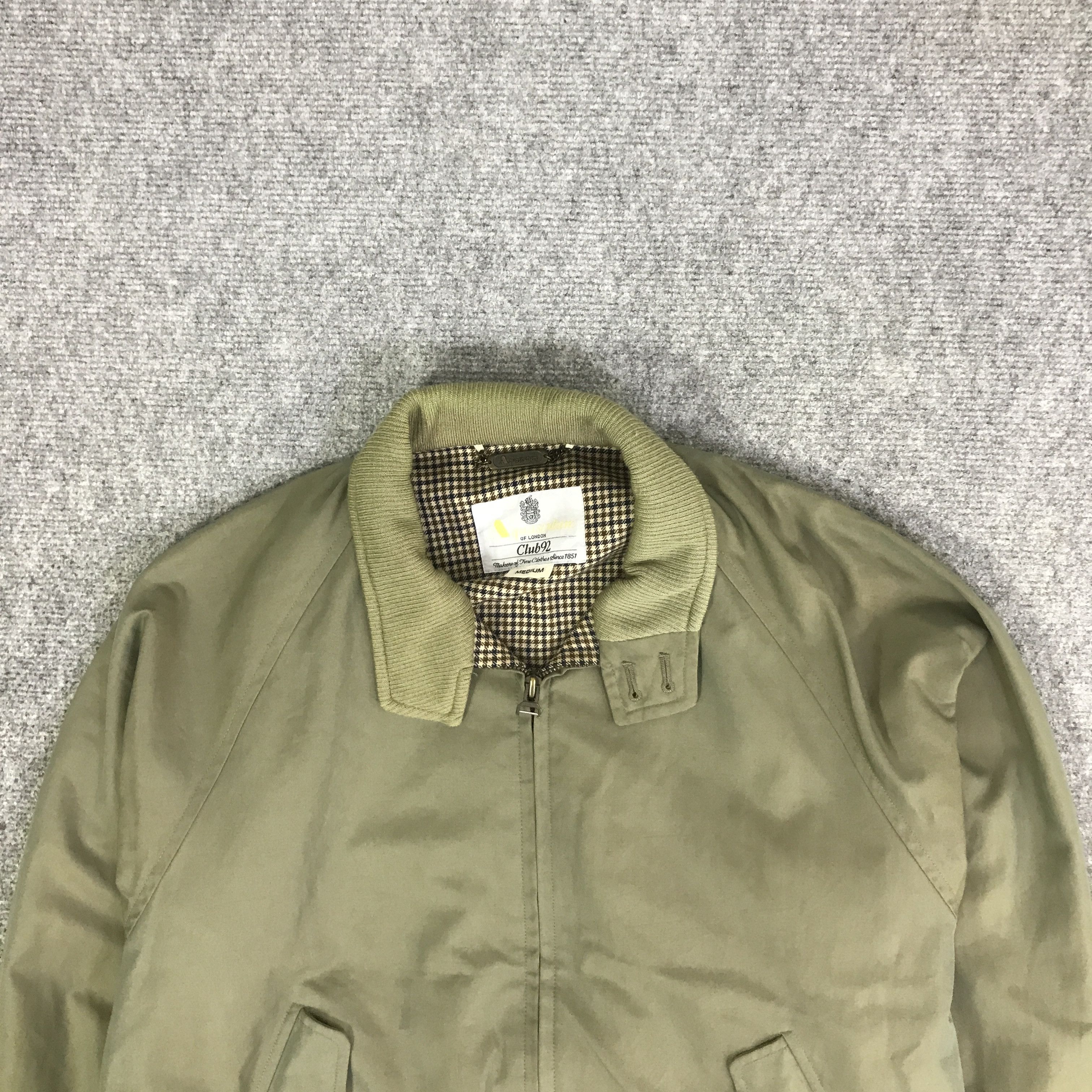 Aquascutum VINTAGE AQUASCUTUM ZIPPER JACKET K70B21 Size US M / EU 48-50 / 2 - 2 Thumbnail