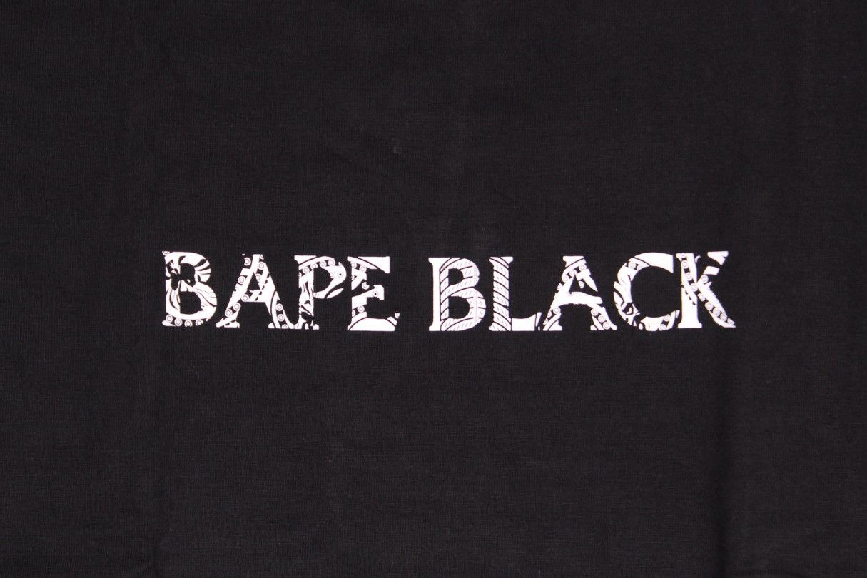 Bape BAPE BLACK Basic Logo tee Size XL – A Bathing Ape Size US XL / EU 56 / 4 - 3 Thumbnail