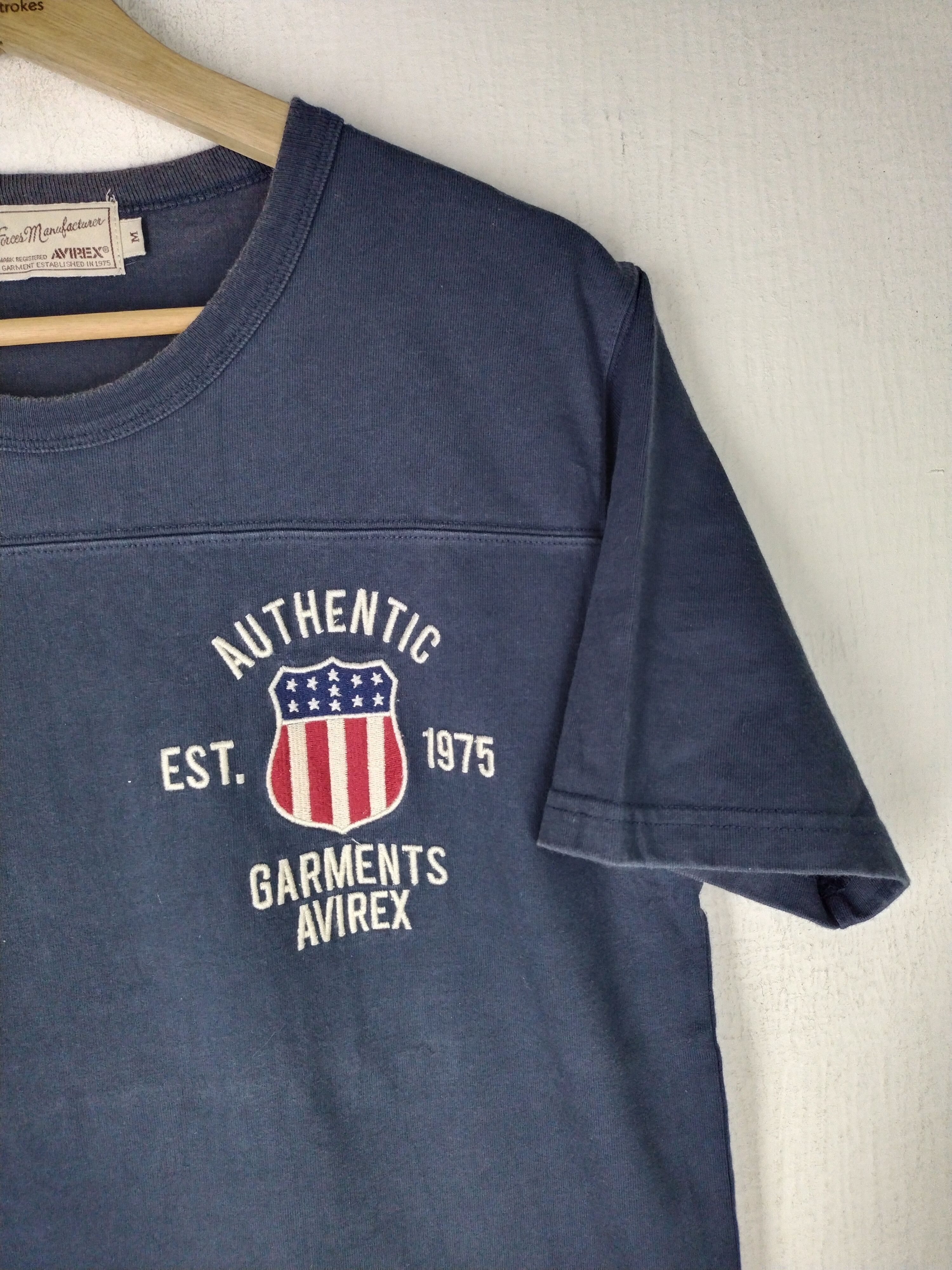 Avirex Vintage Embroidery Avirex USA Shirt Tee Size US M / EU 48-50 / 2 - 3 Thumbnail