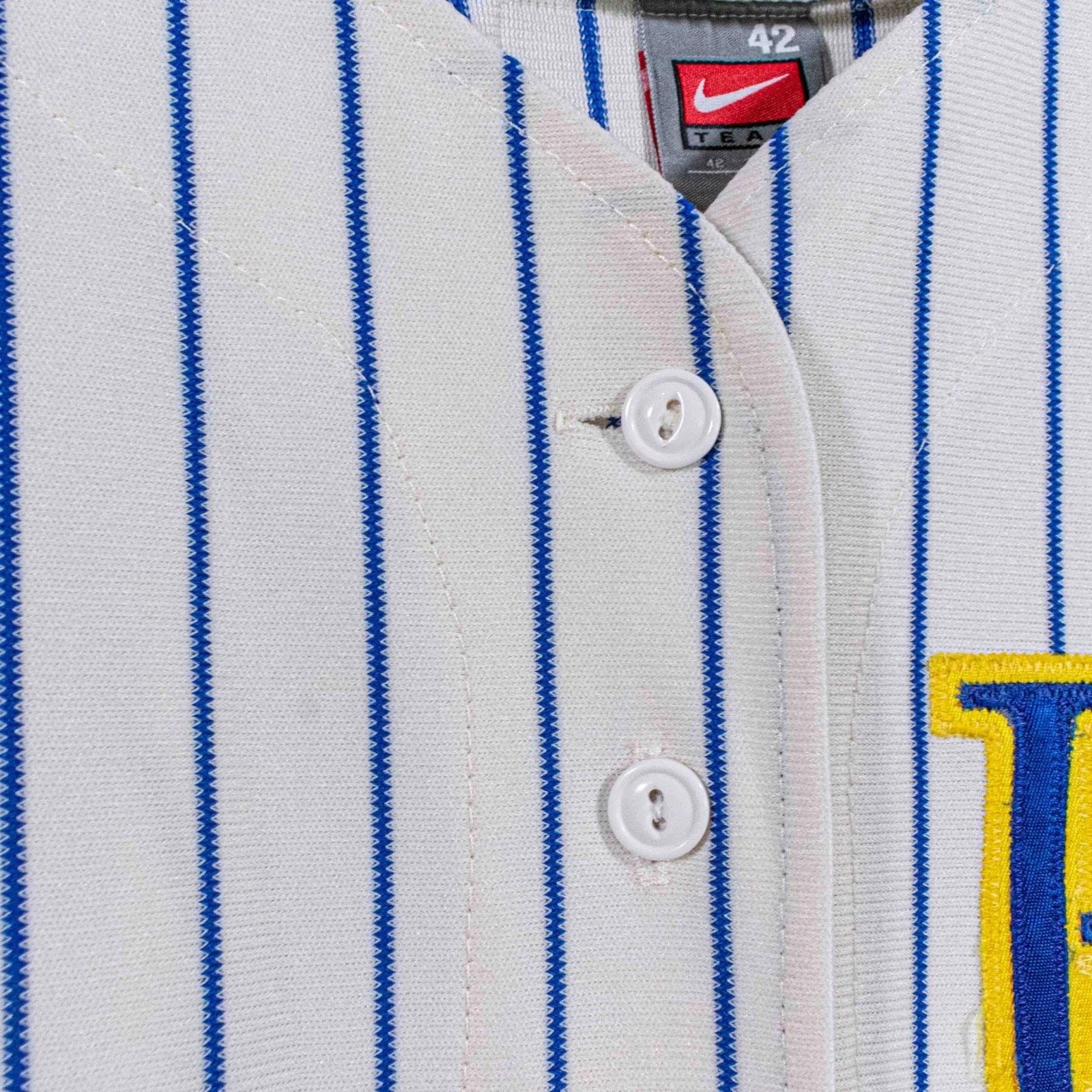Nike Delaware Fightin Blue Hens Nike Baseball Jersey Sz 42 NCAA Size US L / EU 52-54 / 3 - 12 Thumbnail