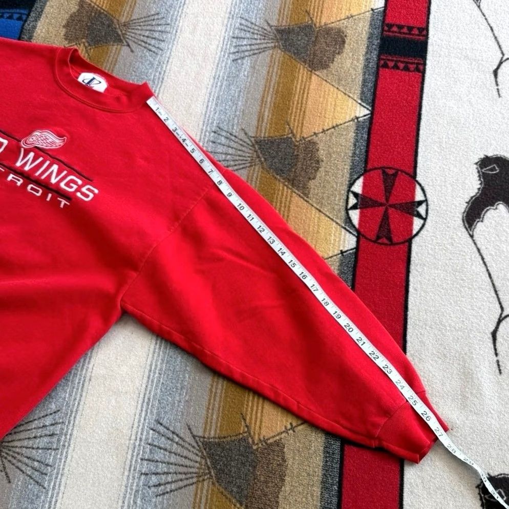 Logo Athletic VINTAGE Logo Athletic Detroit Red Wings Hockey Sweatshirt Large Mens 90s Size US L / EU 52-54 / 3 - 8 Thumbnail