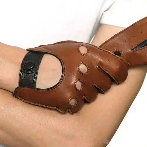 Japanese Brand Breathable Sheepskin Glove for Male Size ONE SIZE - 3 Thumbnail