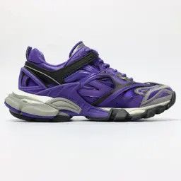 image of Balenciaga O1S1Rm0324 Track.2 Tricolor/rubb/mesh/nw In Grey &dark Blue Shoes in Grey/Dark Blue (Siz