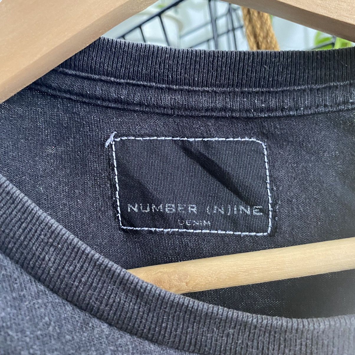 Number (N)ine 💥SICK💥Thrashed Faded Number Nine Brand ERD GRUNGE TSHIRT Size US L / EU 52-54 / 3 - 4 Thumbnail