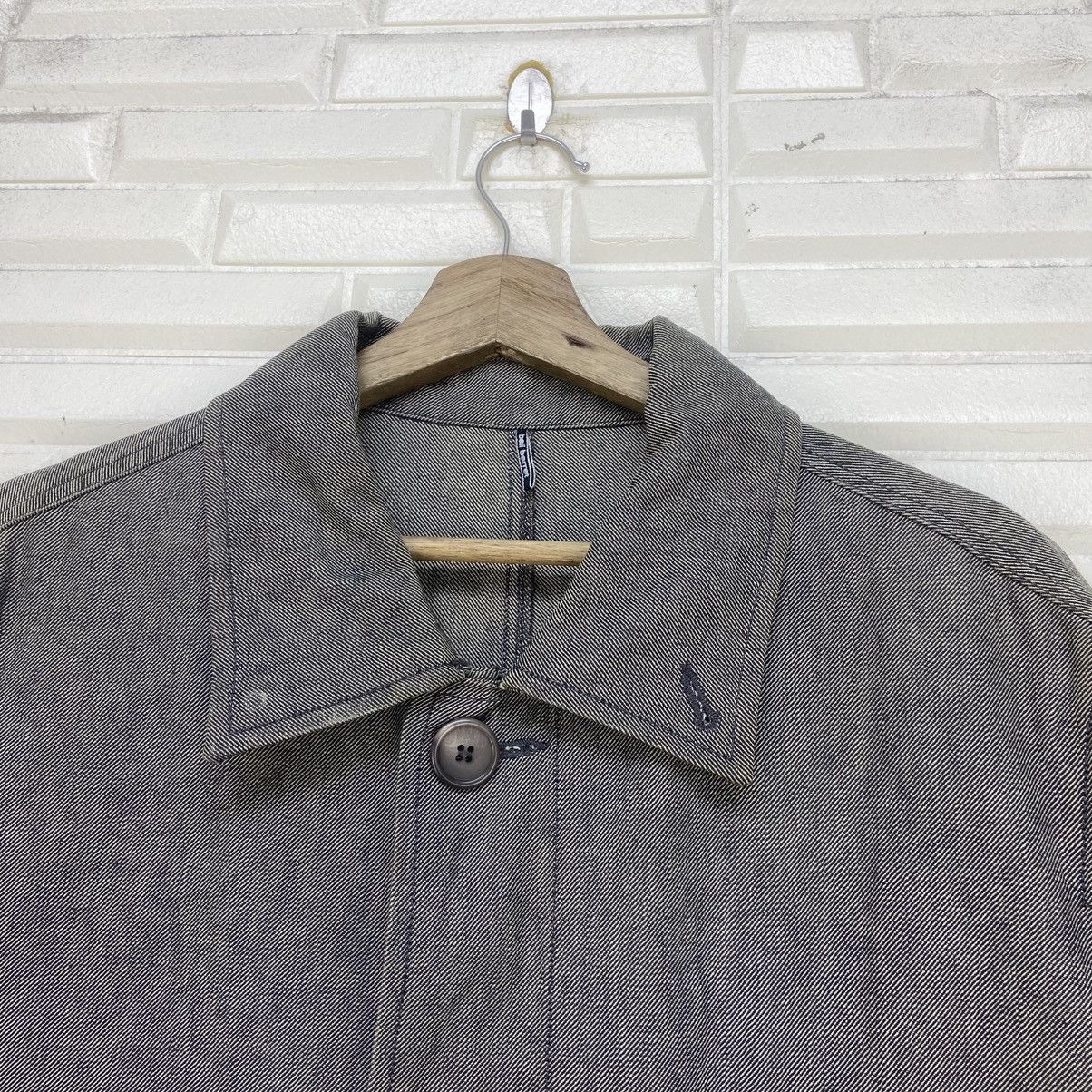 Designer Former Hermes Artistic Director Bali Barret Denim Long Coat Size US M / EU 48-50 / 2 - 5 Thumbnail