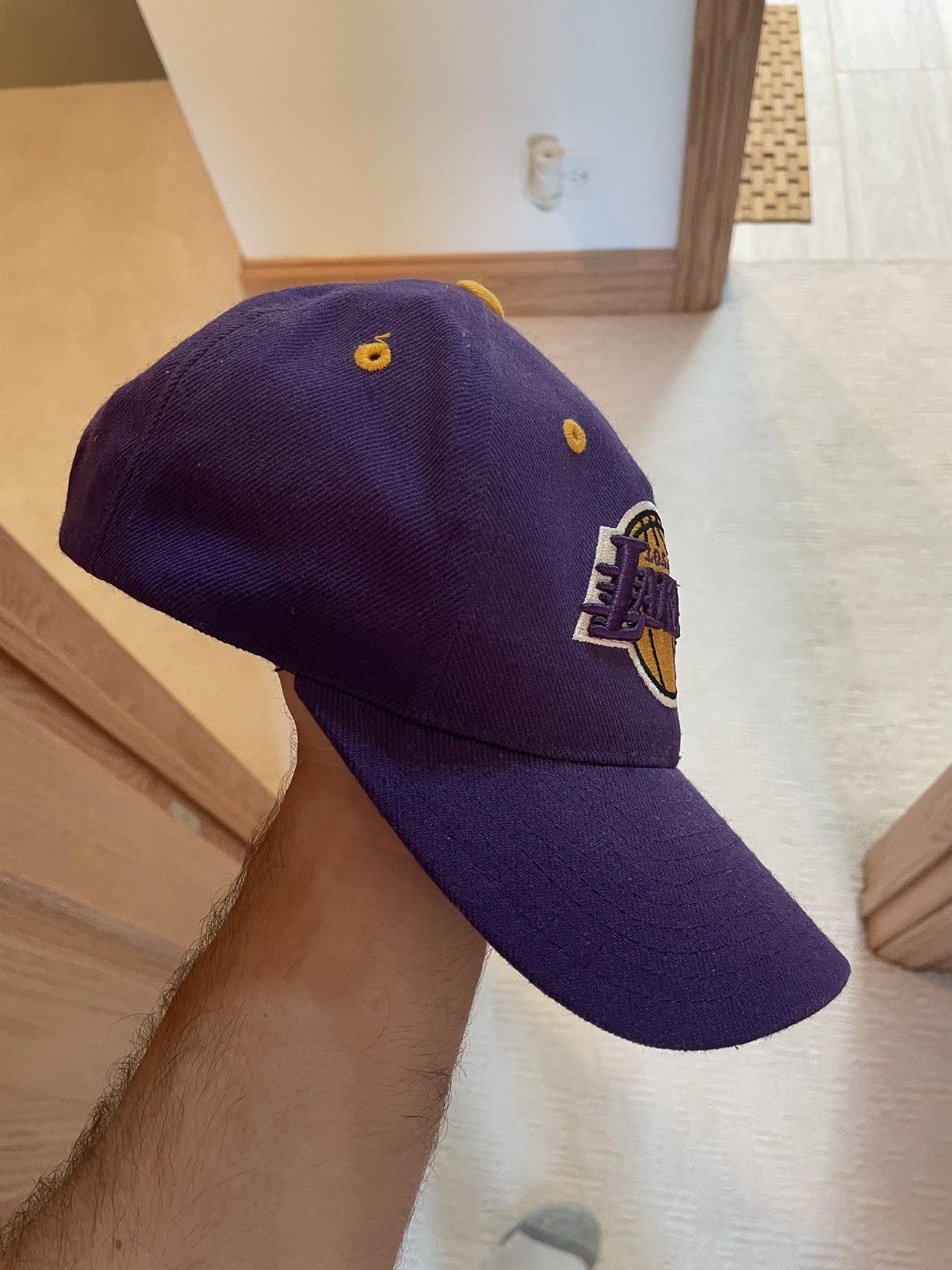 NBA × Puma × Vintage Vintage LA Lakers Cap EMBROIDERY VERY NICE Size ONE SIZE - 2 Thumbnail