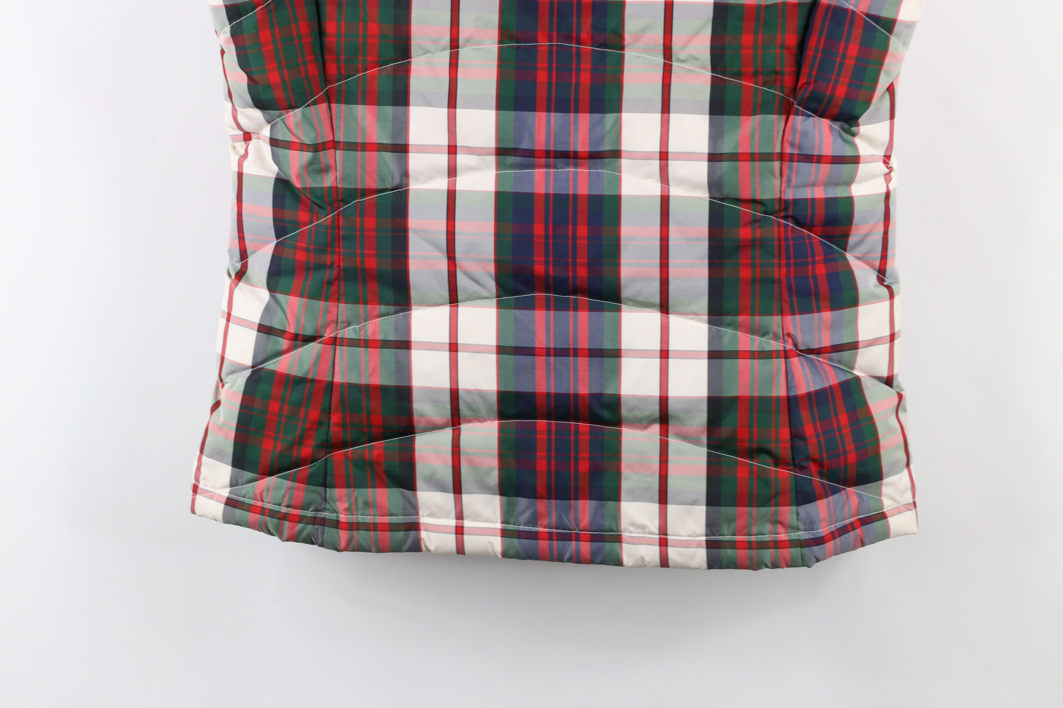 Lands' End × Vintage Vintage Y2K Lands End Insulated Puffer Vest Jacket Plaid Size S / US 4 / IT 40 - 10 Thumbnail