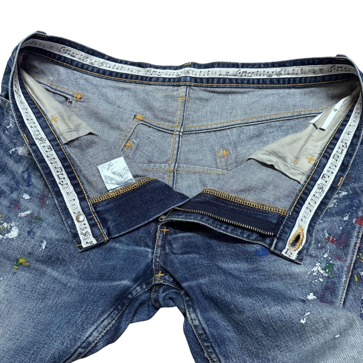 Number (N)ine Number Nine Denim Painter Jeans Grunge Size US 34 / EU 50 - 22 Thumbnail