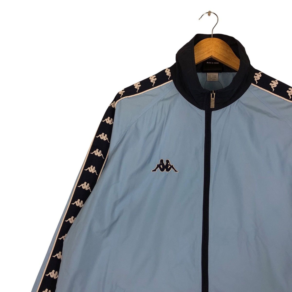 Kappa × Vintage Vintage Kappa Windbreaker Light Jacket Side Tape XL Size US XL / EU 56 / 4 - 6 Thumbnail