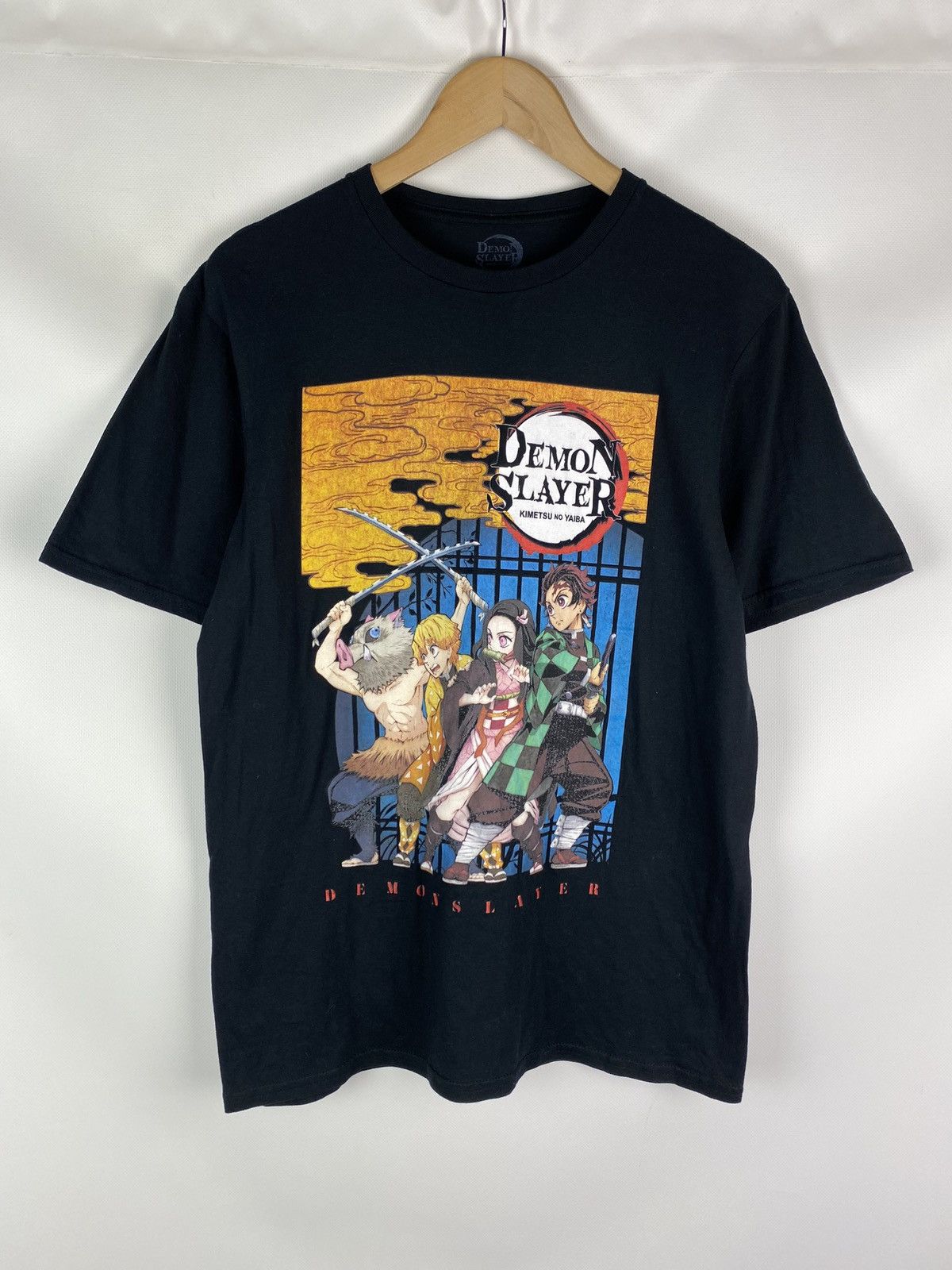 Anime Demon Slayer Kimetsu No Yaiba Poster men’s anime t shirt Size US M / EU 48-50 / 2 - 1 Thumbnail