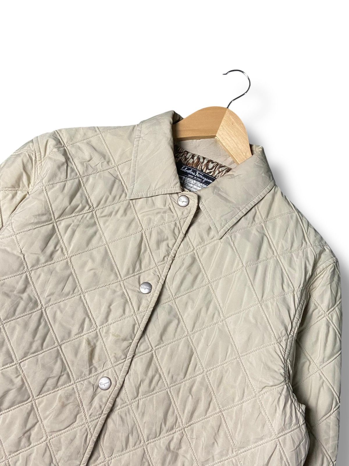 Salvatore Ferragamo Salvatore Ferragamo Quilted Jacket (147) Size US M / EU 48-50 / 2 - 2 Thumbnail