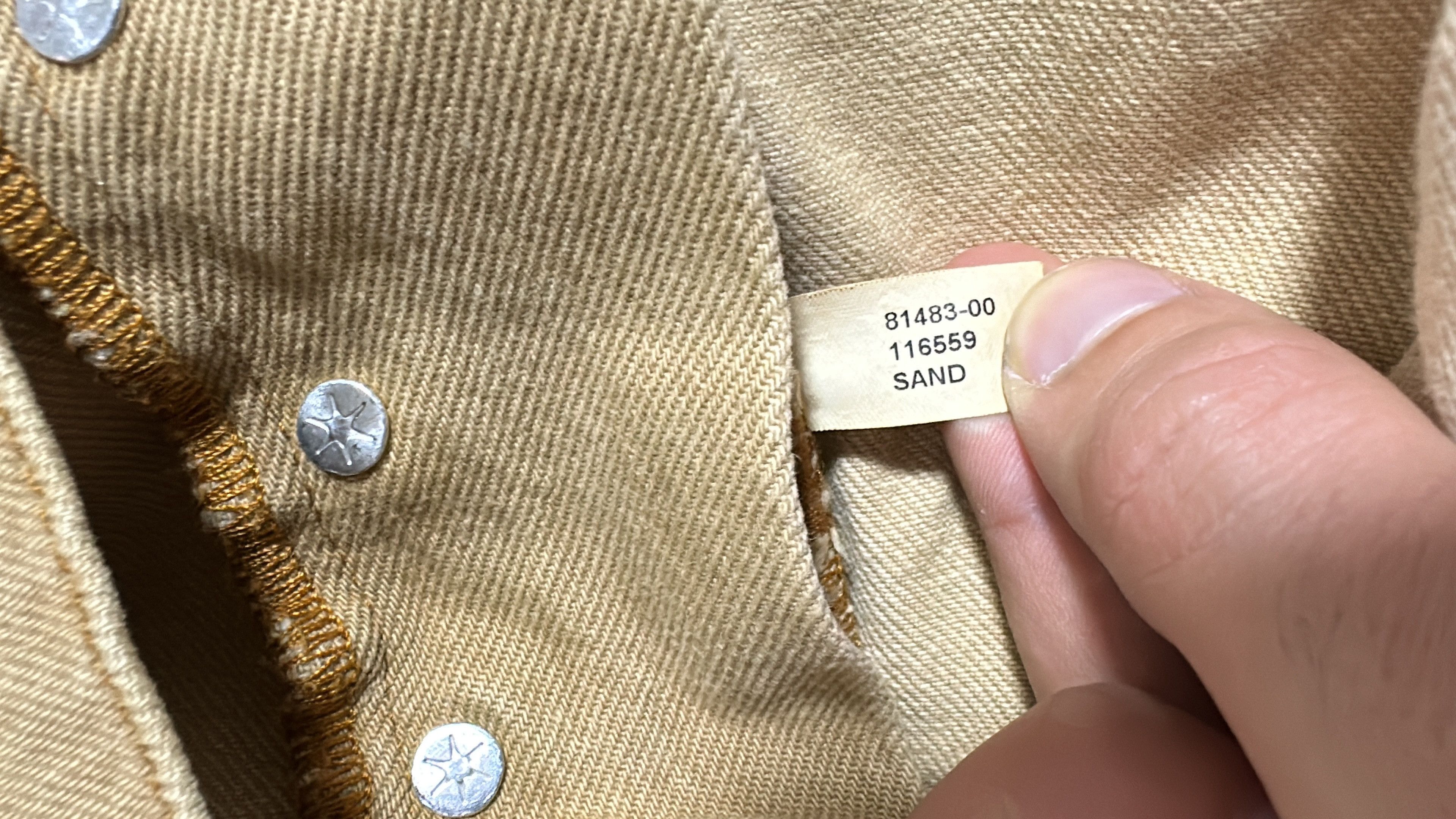 Stussy Stussy Big Ol Jean Denim Sand Size 34 Size US 34 / EU 50 - 7 Thumbnail