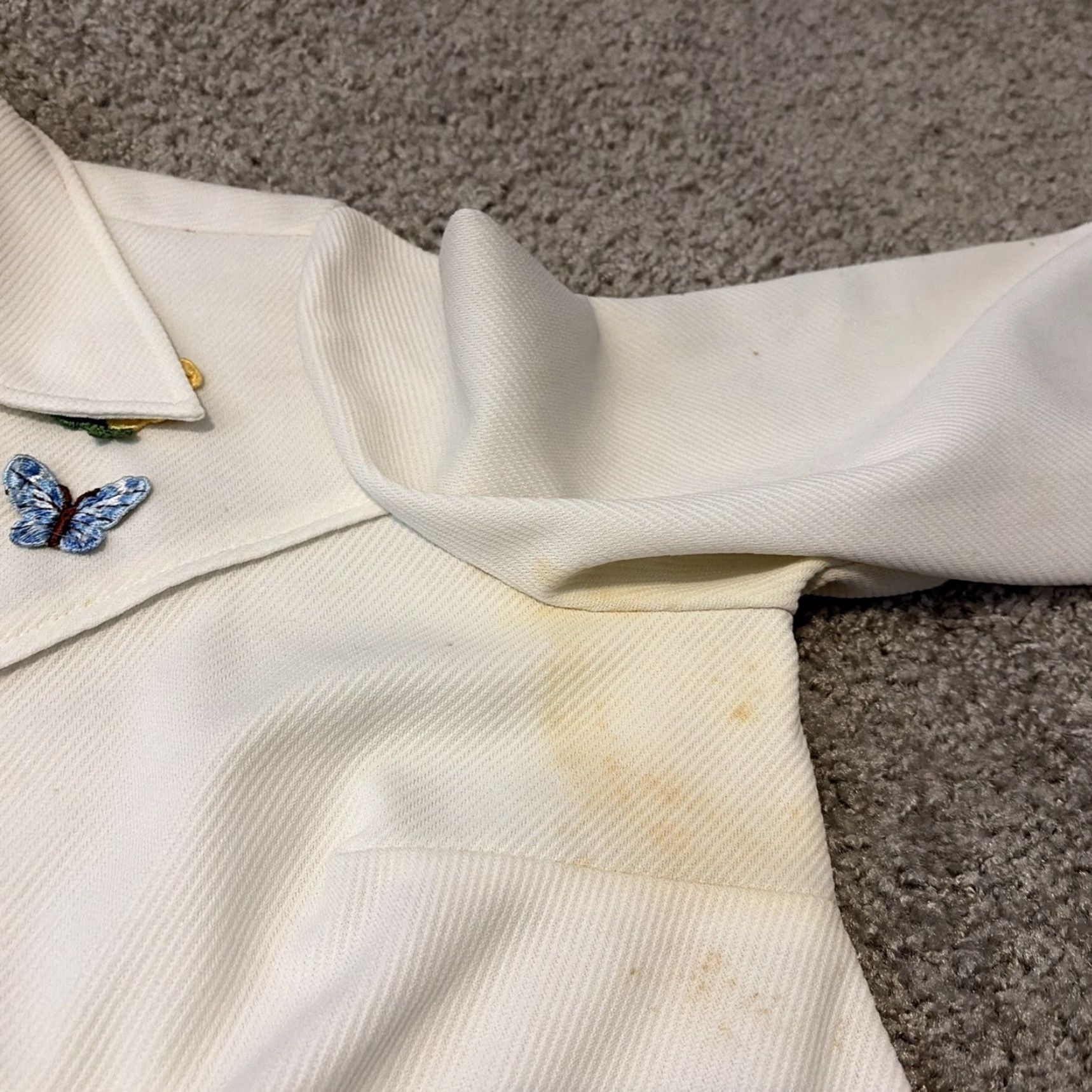 Vintage VINTAGE NPC Fashions Button Up Floral Embroidered White Blouse Shirt Women 70s Secretary Geek L White Floral Embroidered 1970s NPC Fashions Women L Size L / US 10 / IT 46 - 7 Thumbnail