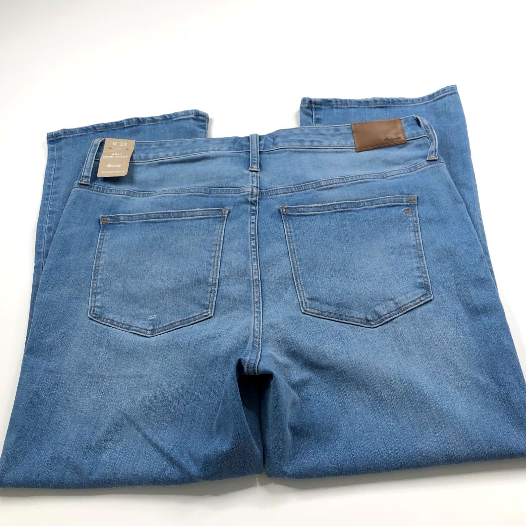 Madewell Madewell Jeans High Rise Cali Demi Boot NEW 33 (Fits 36W 26L) Size 24" / US 00 / IT 34 - 2 Thumbnail