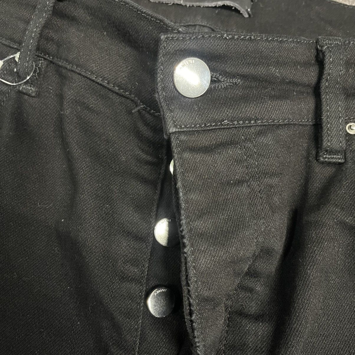 Amiri Amiri MX1 Watercolor Patch Jeans Black Size US 38 / EU 54 - 5 Thumbnail