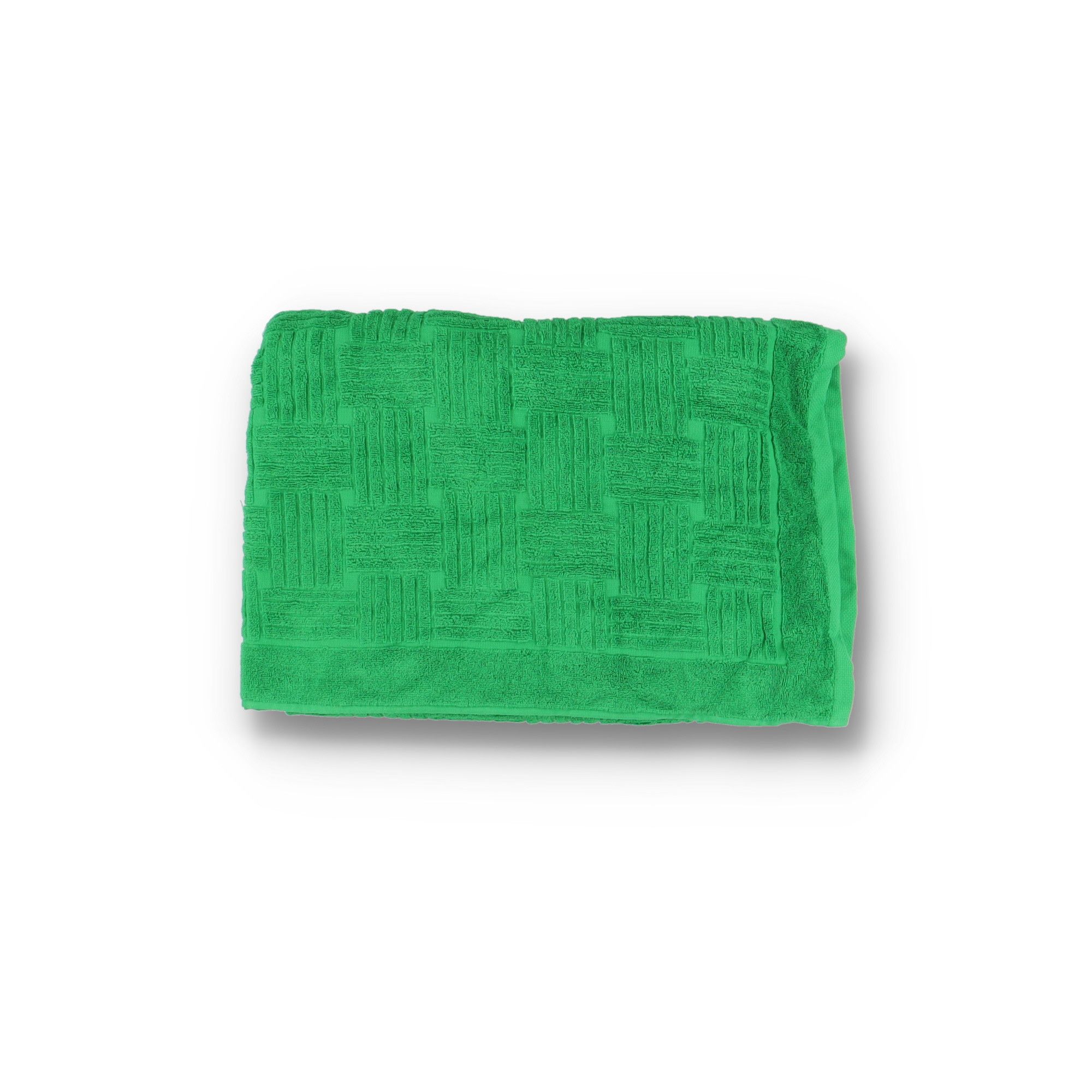 Bottega Veneta Green Intrecciato Cotton-Terry Beach Towel Size ONE SIZE - 3 Thumbnail