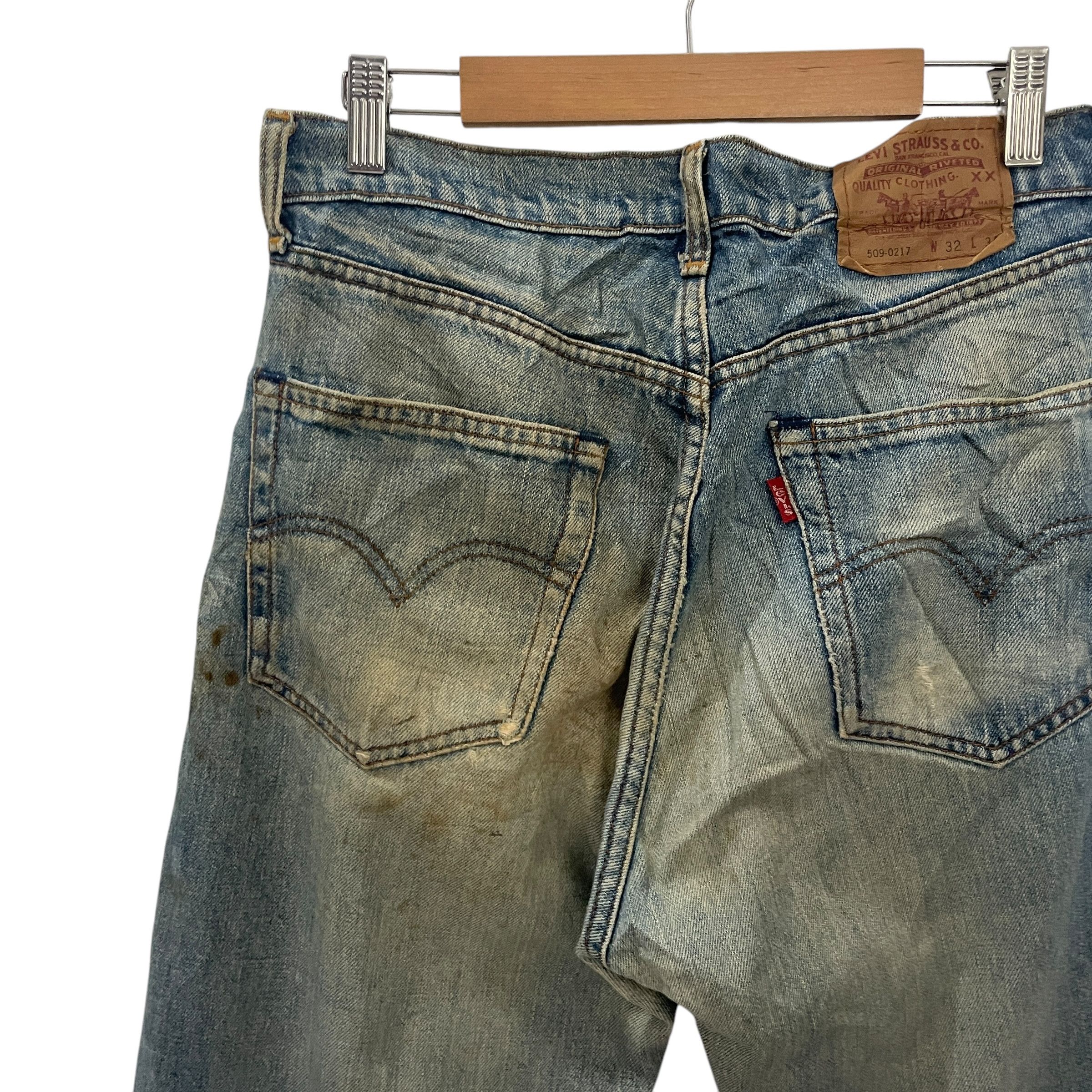 Levi's Vintage Y2k Levis 509-0217 Denim Jeans Size US 30 / EU 46 - 9 Thumbnail