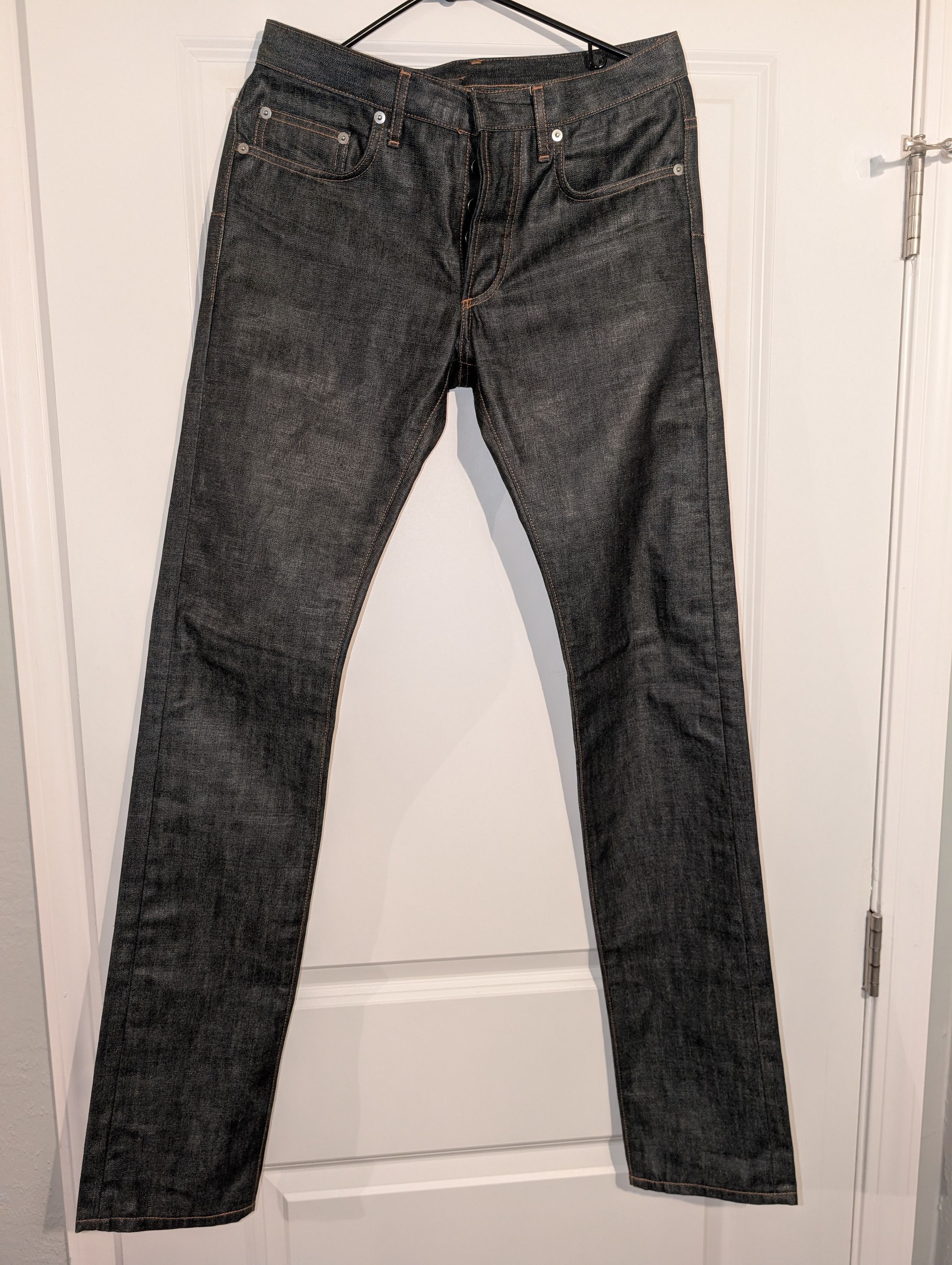 Dior Dior Homme AW07 Coated Raw Denim Size US 28 / EU 44 - 1 Thumbnail