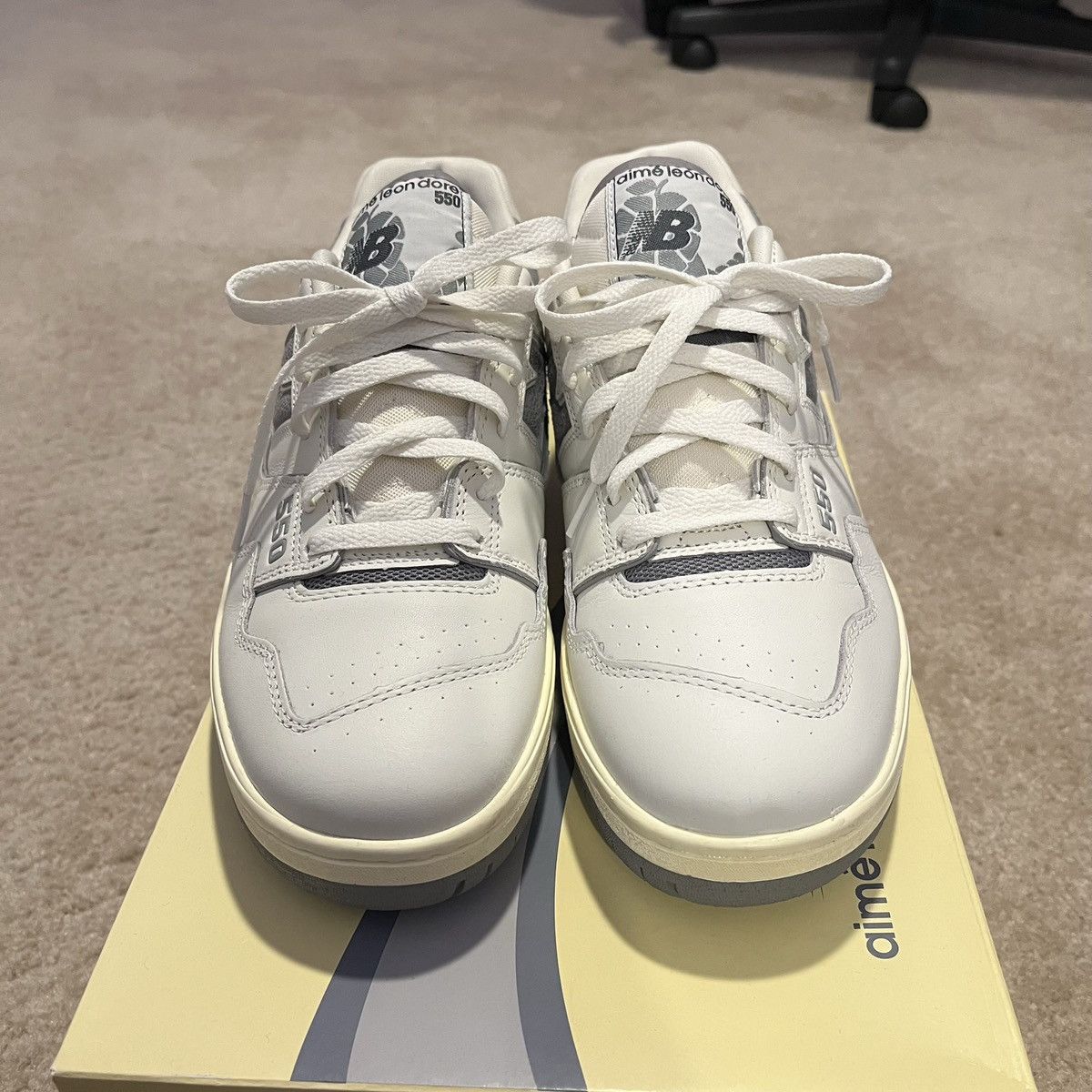 Aime Leon Dore × New Balance New Balance x Aime Leon Dore 550 Silver Size 11 Size US 11 / EU 44 - 2 Thumbnail