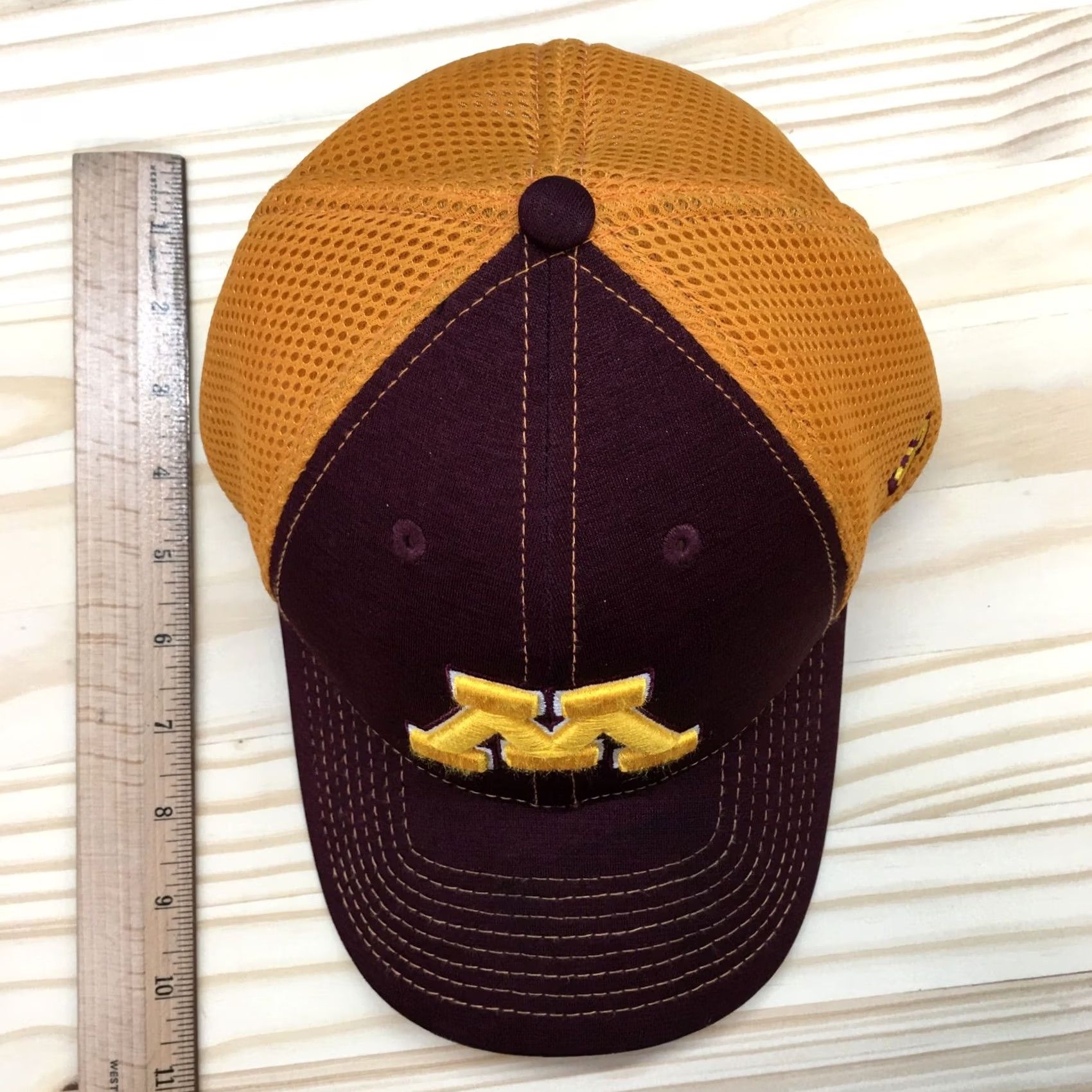 New Era Minnesota Golden Gophers New Era Baseball Hat Mens Red One Size Embroidered Logo Size ONE SIZE - 4 Thumbnail