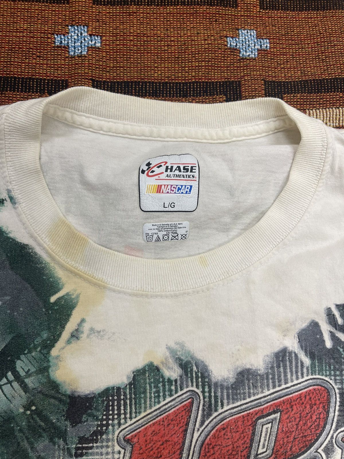 Chase Authentics × NASCAR Y2K NASCAR DALE JR RACE ALL OVER PRINT TEE Size US L / EU 52-54 / 3 - 3 Thumbnail