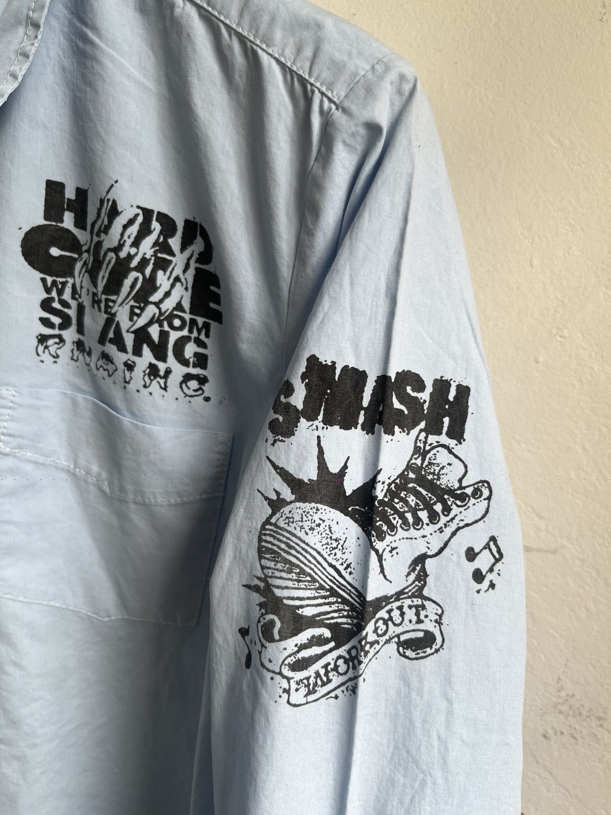 Japanese Brand Vintage RNA Inc Grunge Is Dead Shirt Size US S / EU 44-46 / 1 - 6 Thumbnail