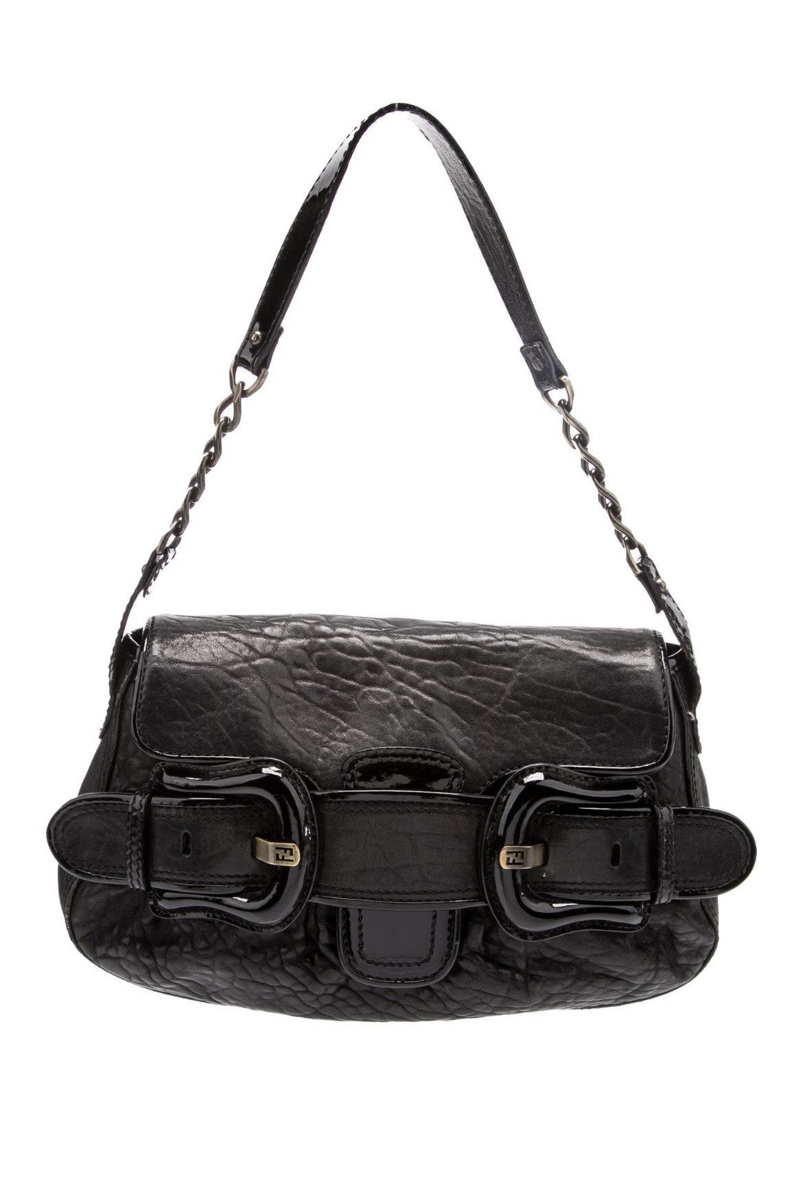Fendi Leather Shoulder Bag Size ONE SIZE - 1 Thumbnail