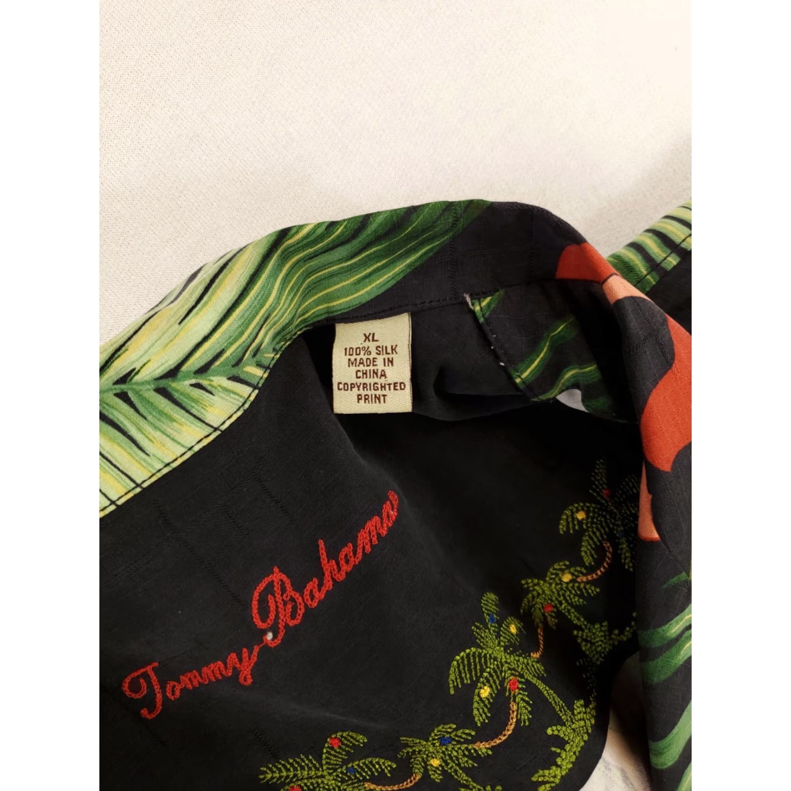 Tommy Bahama Tommy Bahama Shirt XL Men Hawaiian Silk Floral Multicolor Button-Up Short Sleeve Mens XL Size US XL / EU 56 / 4 - 3 Thumbnail