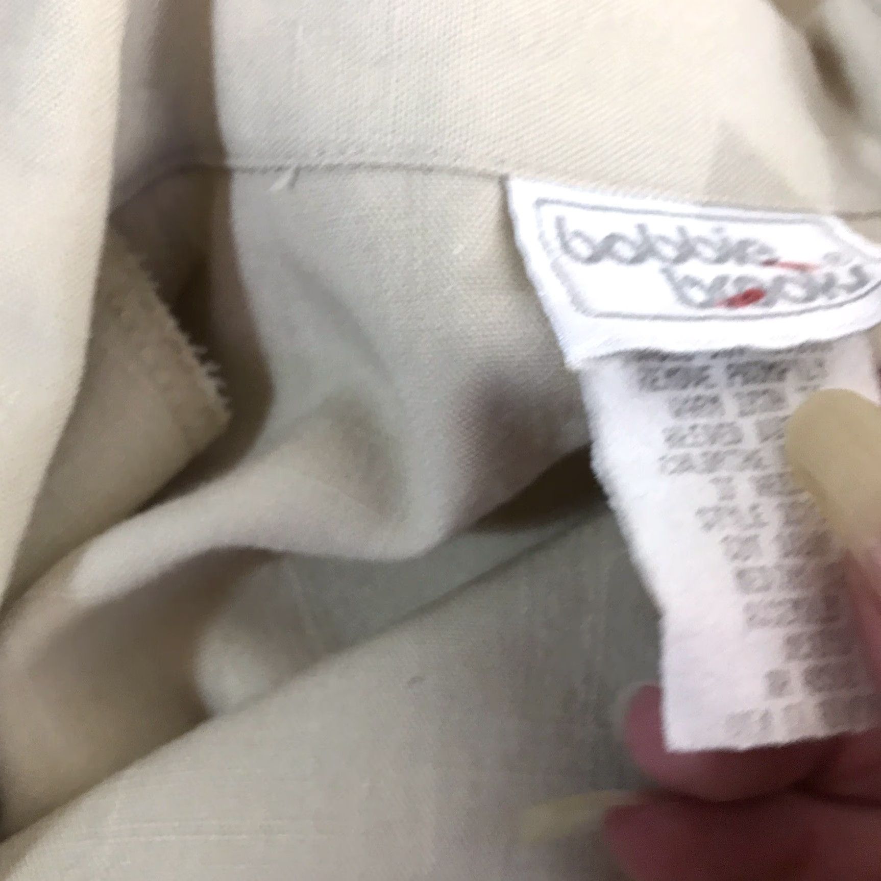 Vintage VINTAGE Bobbie Brooks Blazer Women’s Medium Ivory Knit Casual Business Workwear Fall Winter Spring Size M / US 6-8 / IT 42-44 - 3 Thumbnail