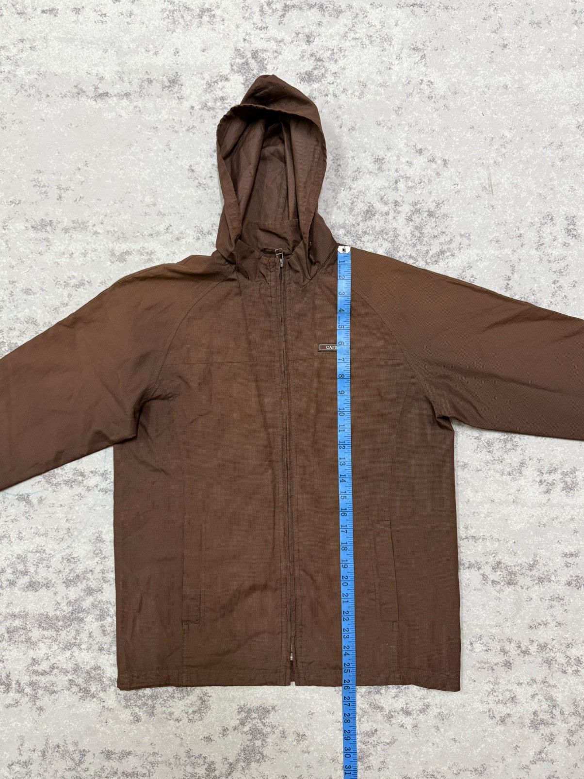 Japanese Brand VINTAGE CAPISCO CHEKERED WINDBREKAER JACKET HOODIE Size US S / EU 44-46 / 1 - 18 Thumbnail