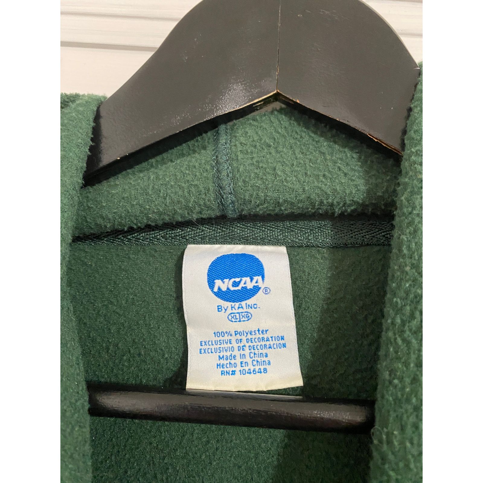 NCAA Colorado State University Rams Fleece Full-Zip Hoodie Sz XL Size US XL / EU 56 / 4 - 3 Thumbnail