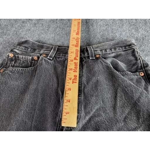 Levi's Vintage Levi's 501 Charcoal Wash Jeans Men Sz 33X36 Made In Size US 33 - 3 Thumbnail