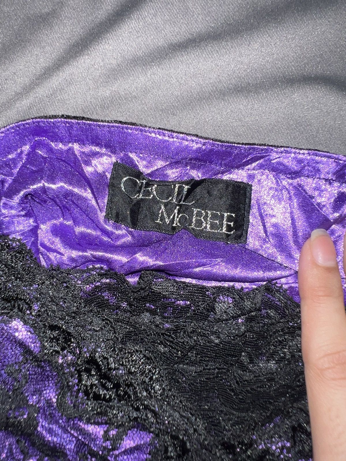 Japanese Brand CECIL MCBEE lace camisole 🎀🔮 Size M / US 6-8 / IT 42-44 - 7 Thumbnail