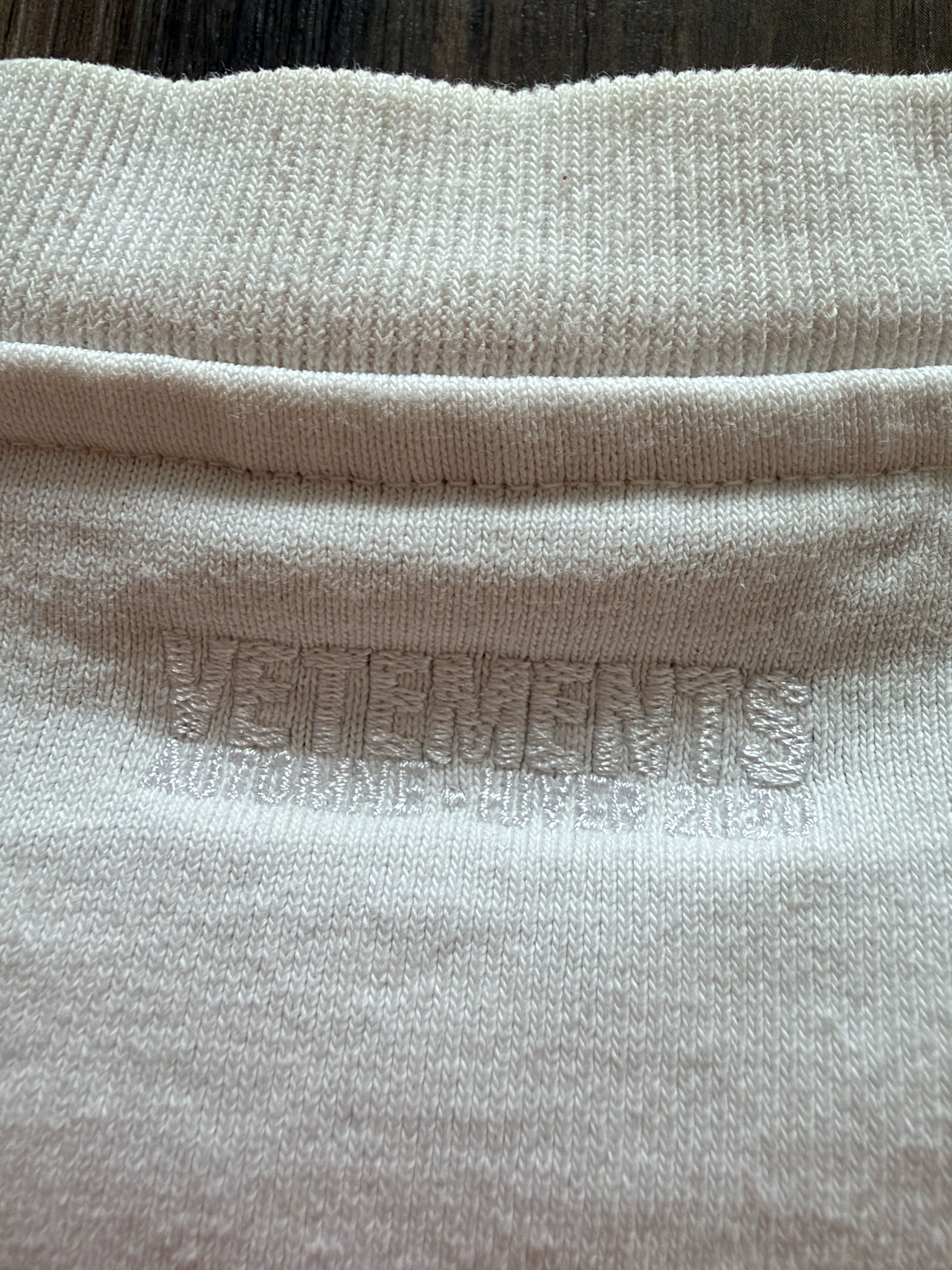 Vetements Marianas Web Deep Web Paradise Heavyweight Tee Size US M / EU 48-50 / 2 - 4 Thumbnail