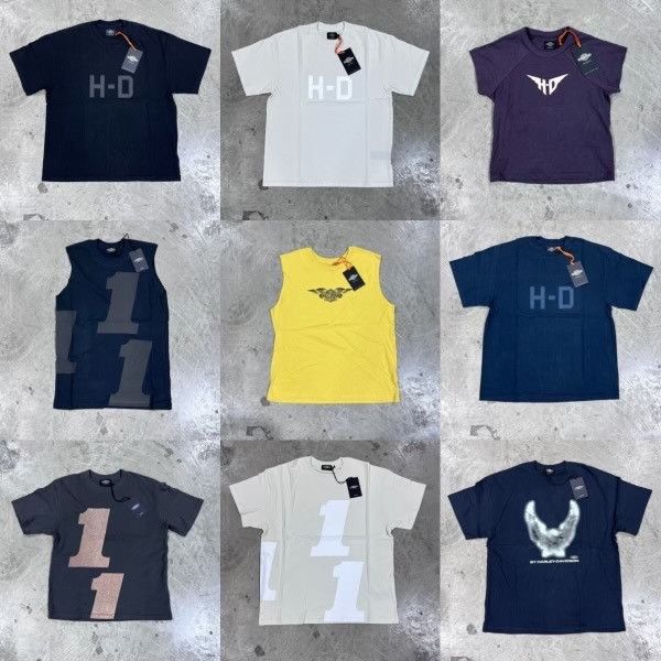 Harley Davidson NWT HARLEY DAVIDSON BUNDLE OF 10 ASSORTED TEES Size US M / EU 48-50 / 2 - 1 Preview