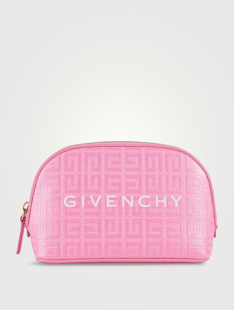 Givenchy o1loc1c0824 Size: OS / Canvas Pouch in Light Pink Size ONE SIZE - 1 Thumbnail