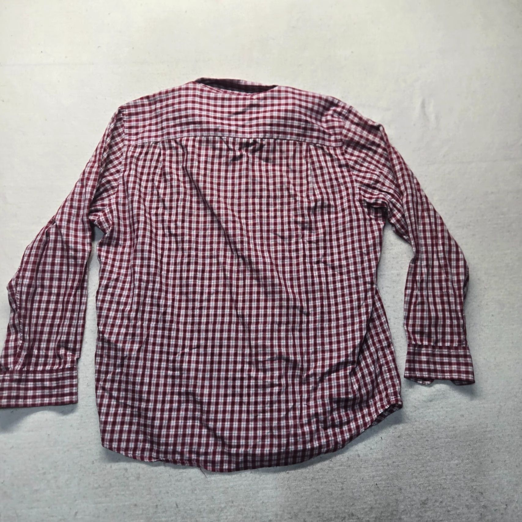 Chaps VINTAGE CHAPS Shirt Checkered Button-Up Long Sleeve Adult XL Red Plaid Men’s Shirt Size US XL / EU 56 / 4 - 8 Thumbnail