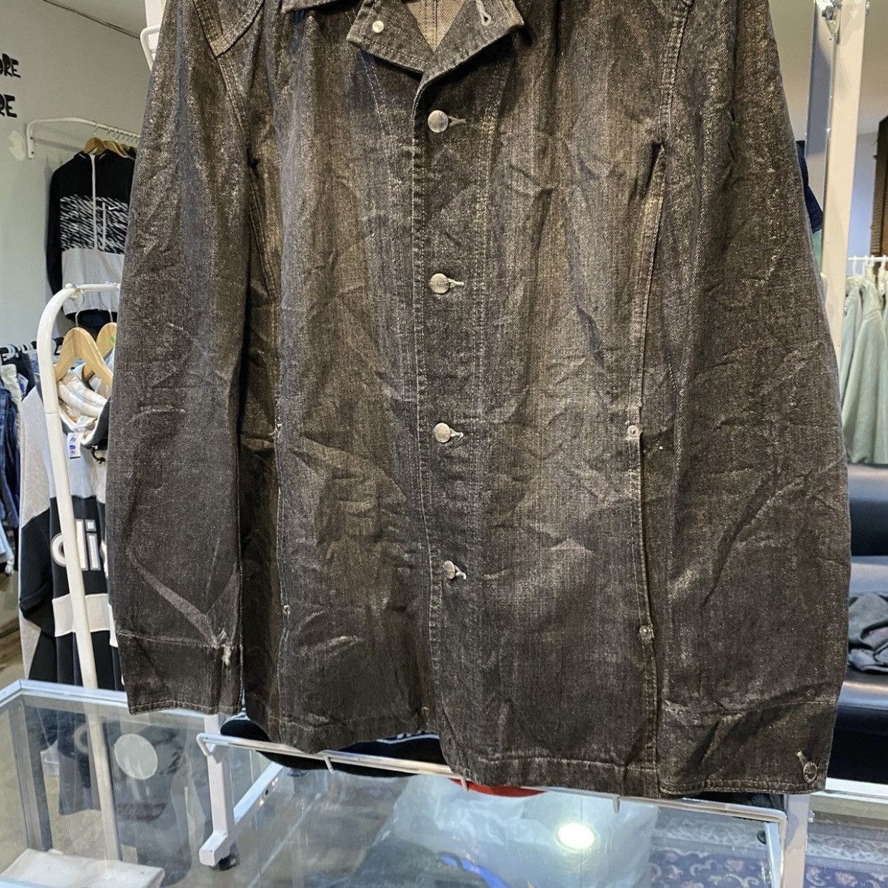 Katharine Hamnett London Katherine Hamnett Black Denim Blouson Jacket Size US L / EU 52-54 / 3 - 5 Thumbnail