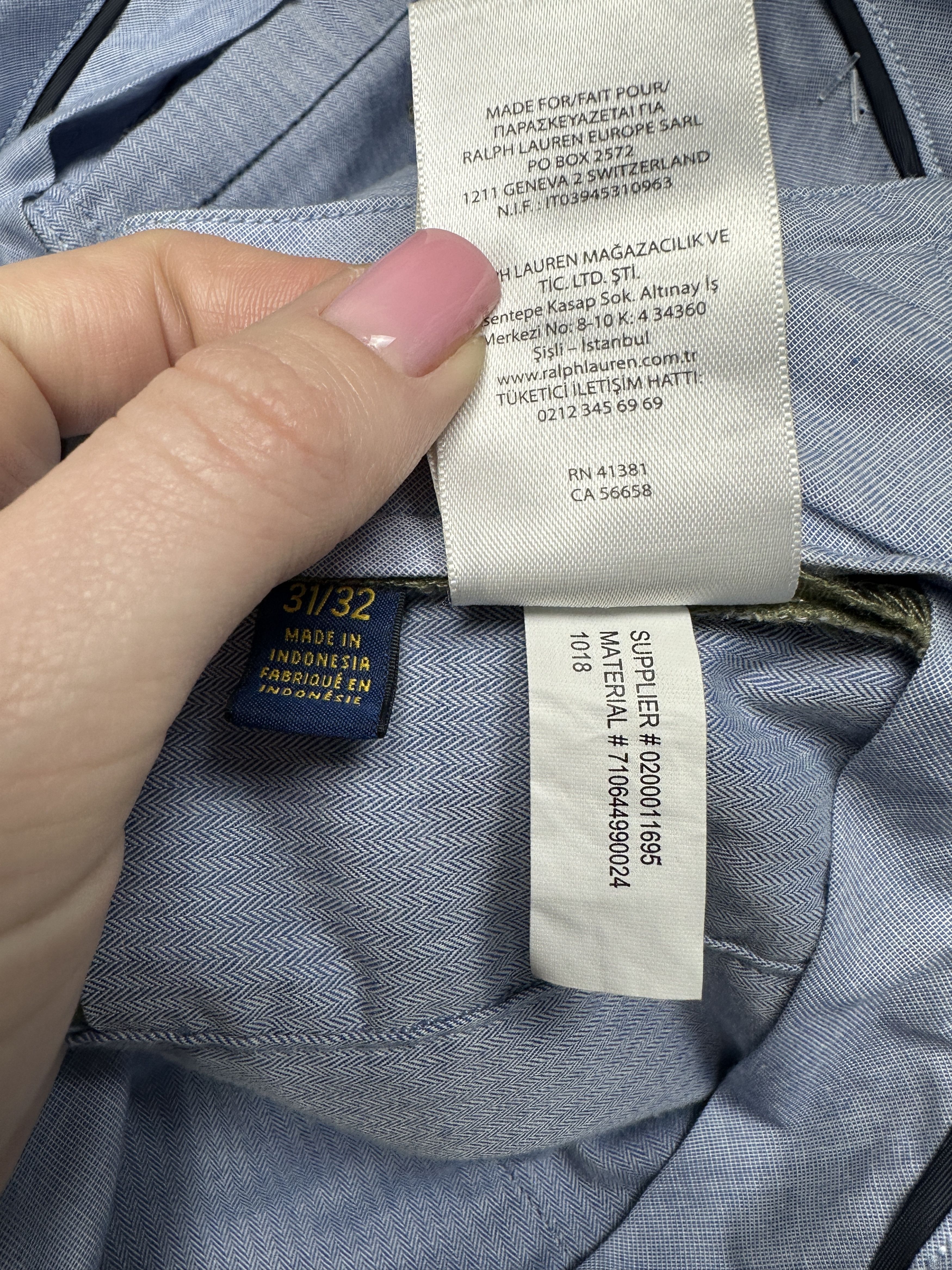 Polo Ralph Lauren Polo Ralph Lauren Mens Chino Pants Size US 31 - 6 Thumbnail