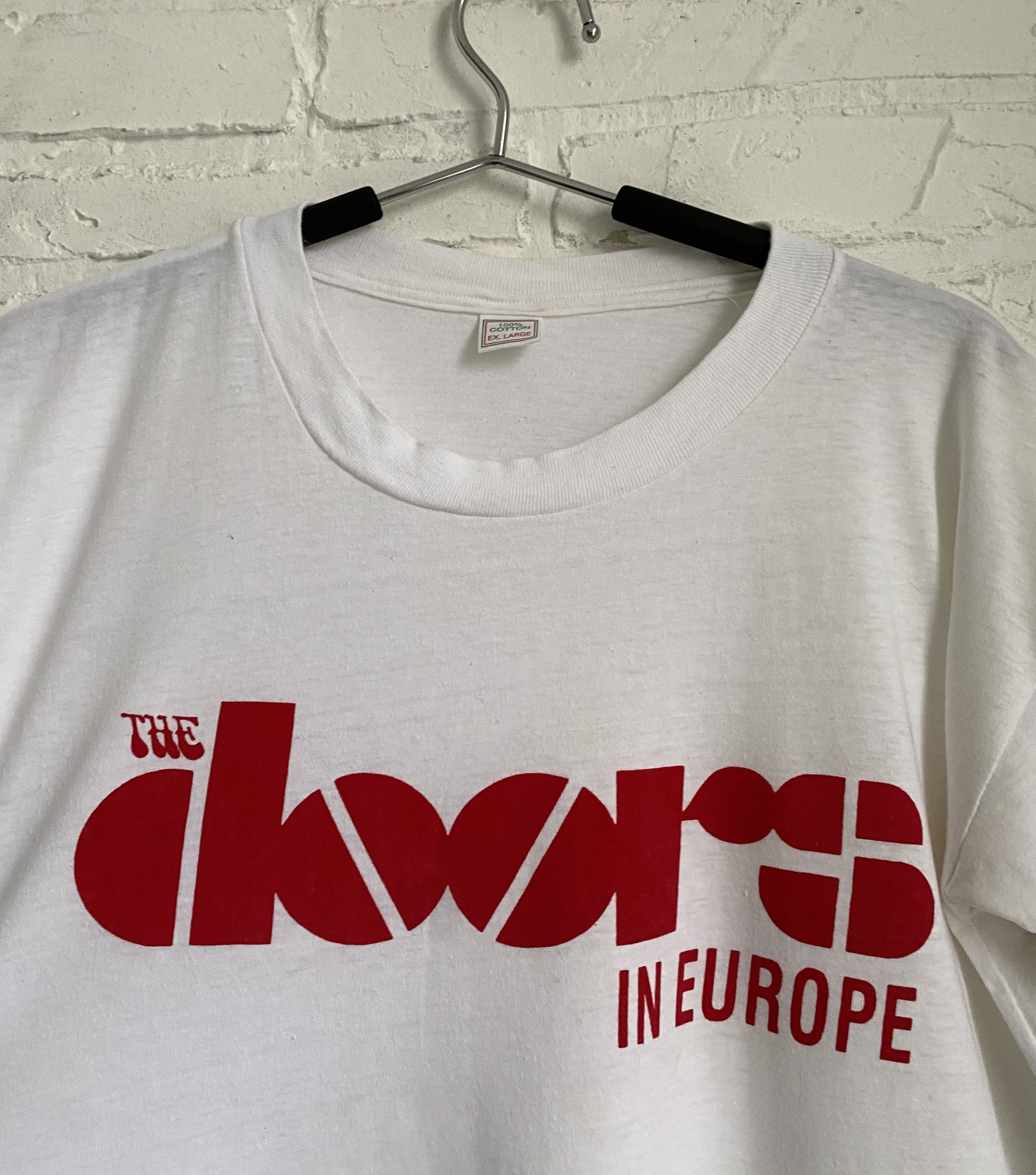 Band Tees × Vintage Vintage 90s The Doors in Europe t-shirt Size US L / EU 52-54 / 3 - 2 Thumbnail