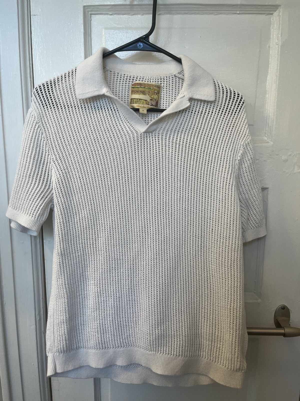 Aime Leon Dore Aime Leon Dore Mesh Knit Polo (M) Size US M / EU 48-50 / 2 - 1 Thumbnail