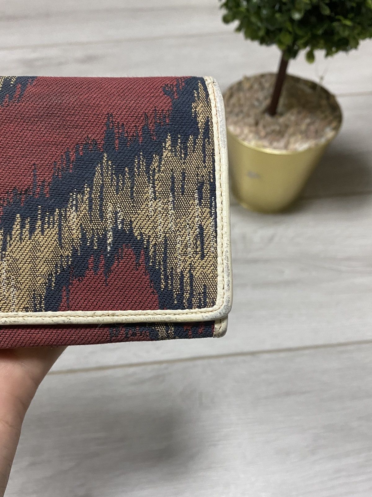 Vivienne Westwood Vivienne Westwood orb leather woven patterns wallet Size ONE SIZE - 4 Thumbnail