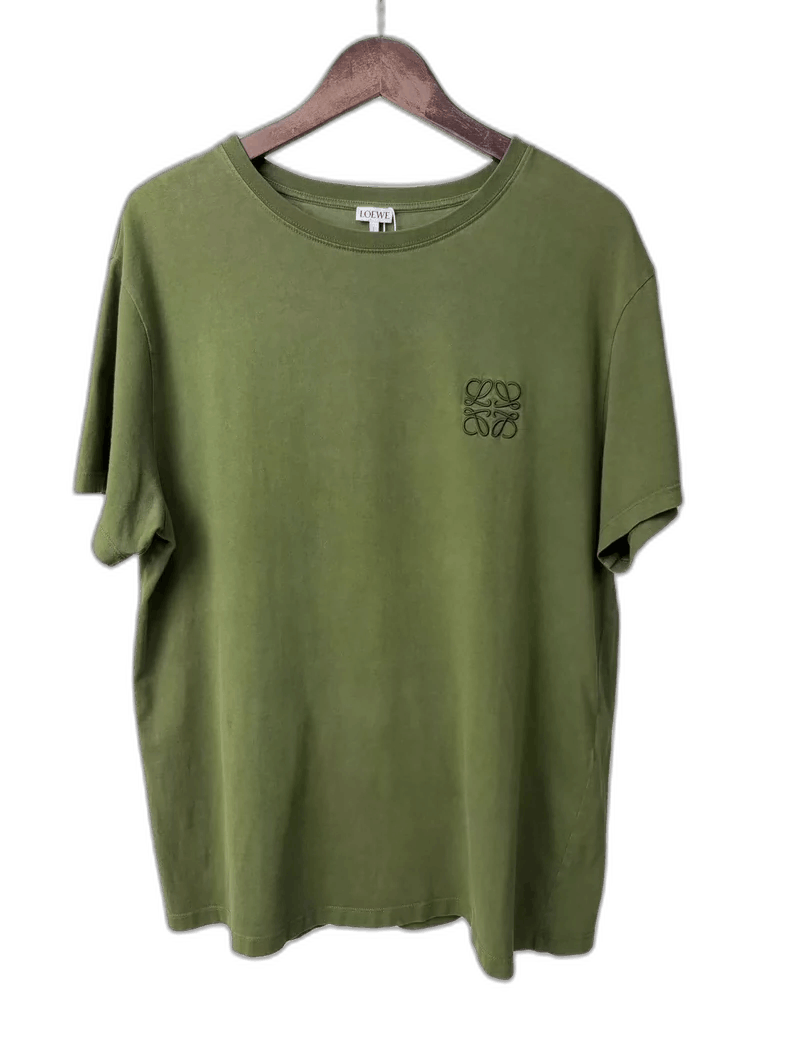 Loewe Loewe Green Embroidered Short Sleeve Shirt-yf Size US XL / EU 56 / 4 - 1 Thumbnail