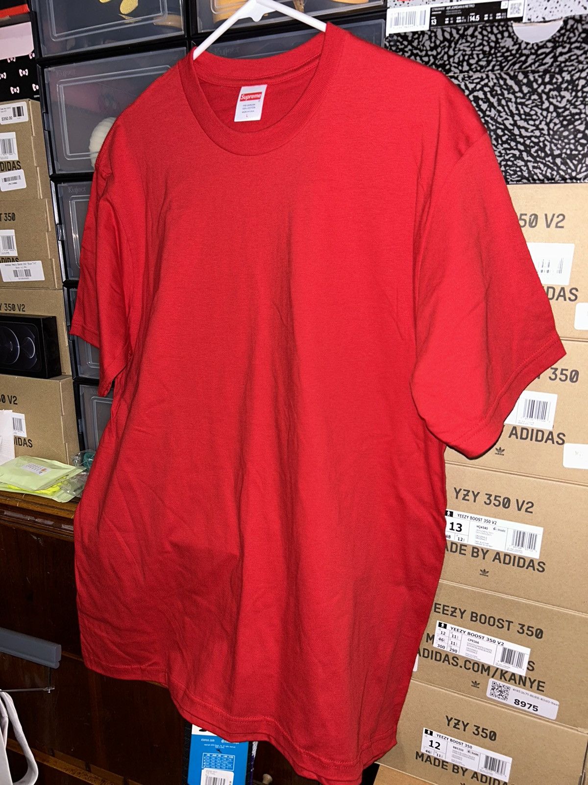 Supreme Supreme Blank Tee Shirt T/Shirt size Large NEW Size US L / EU 52-54 / 3 - 2 Thumbnail